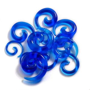 12Pcs Acrylic Ear Tapers Spiral Ear Stretching Piercing Body Jewelry Mix Lots Fake Ear Expander Plug Tunnel Kit Free Ship