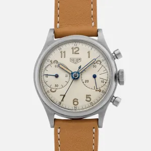 1940s Heuer 'Big Eyes' Ref. 5408 Chronograph
