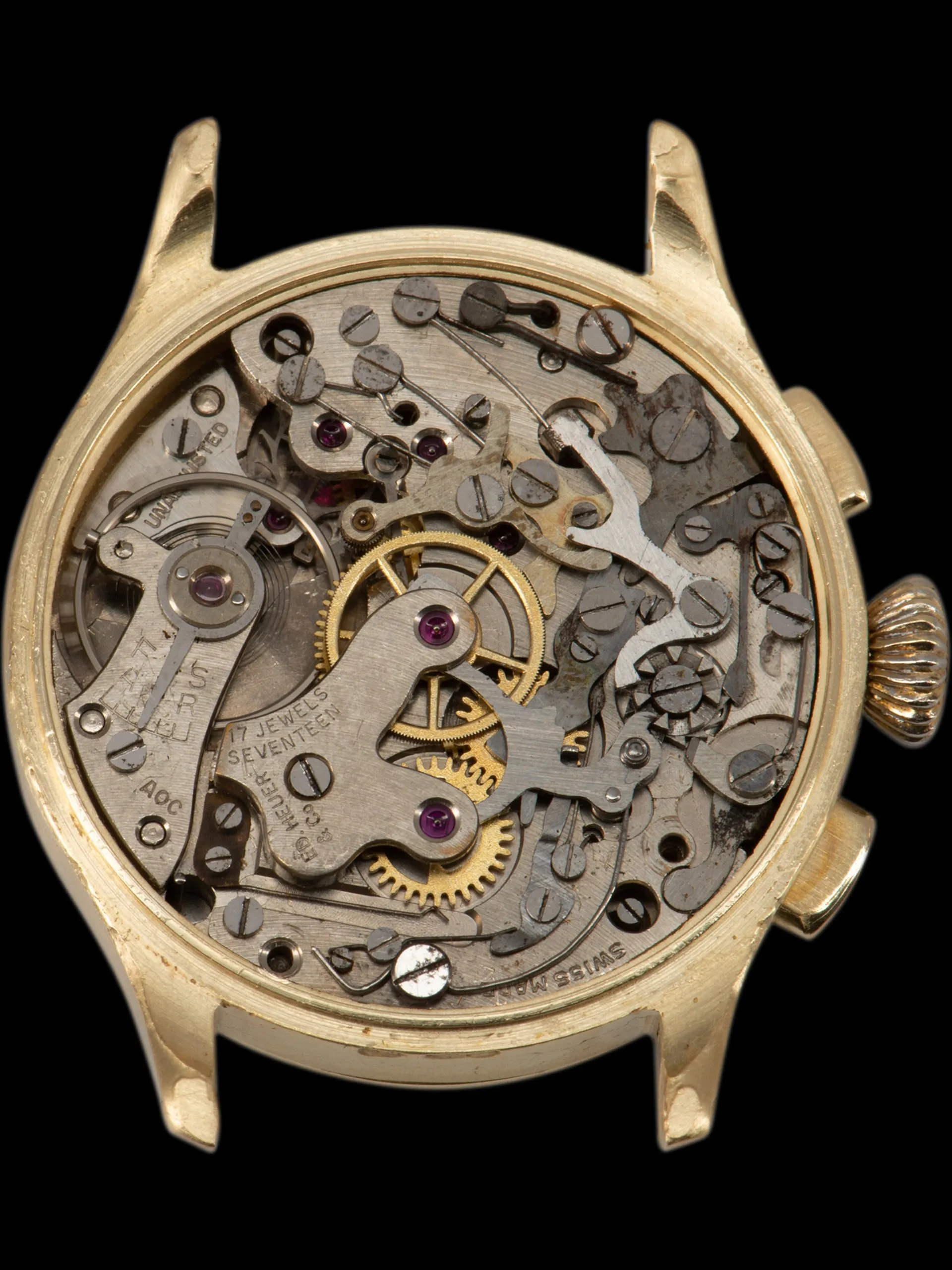 1950s Heuer Chronograph "Gold Plated"