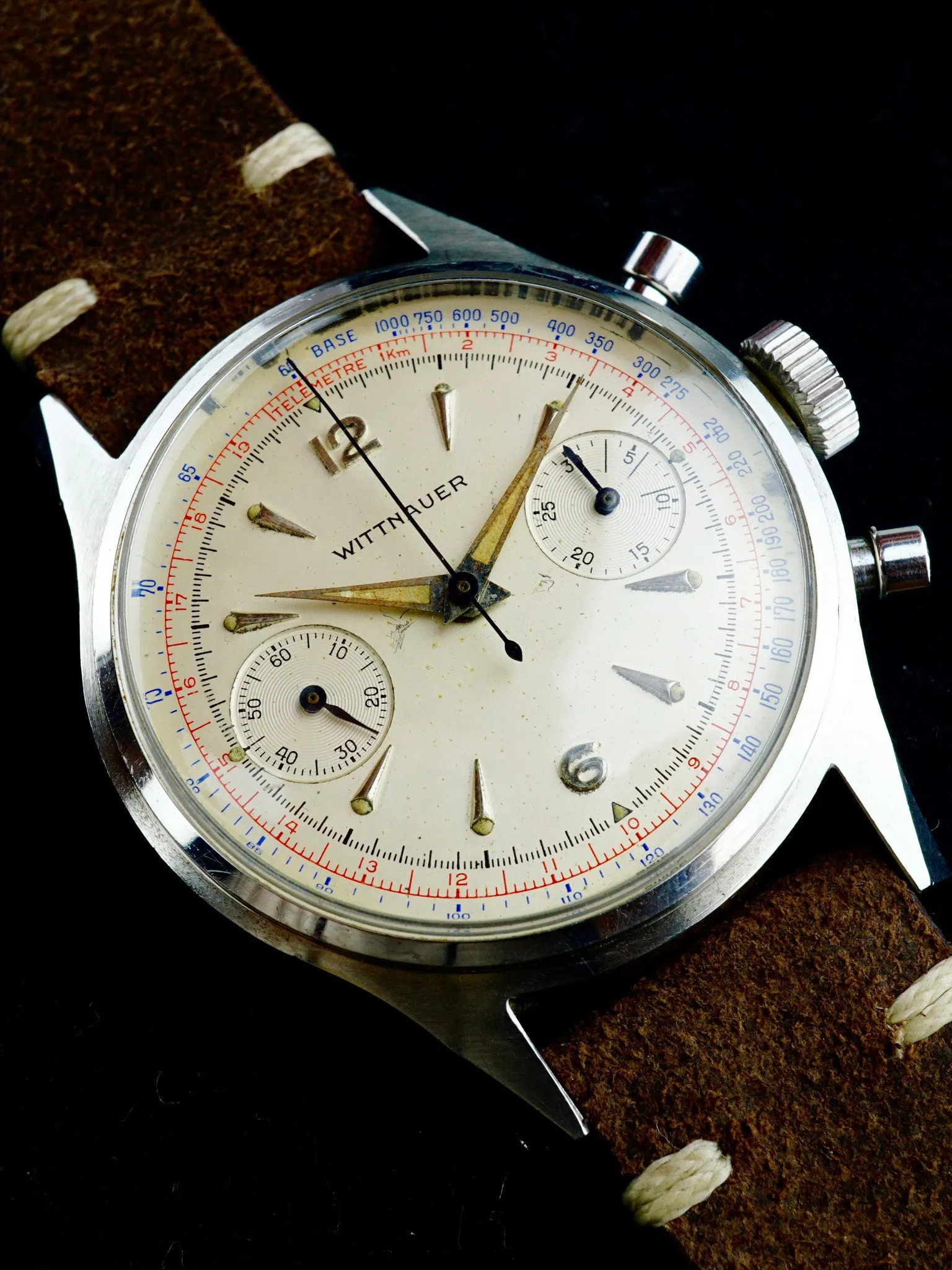 1955 Wittnauer Chronograph Ref. 3256
