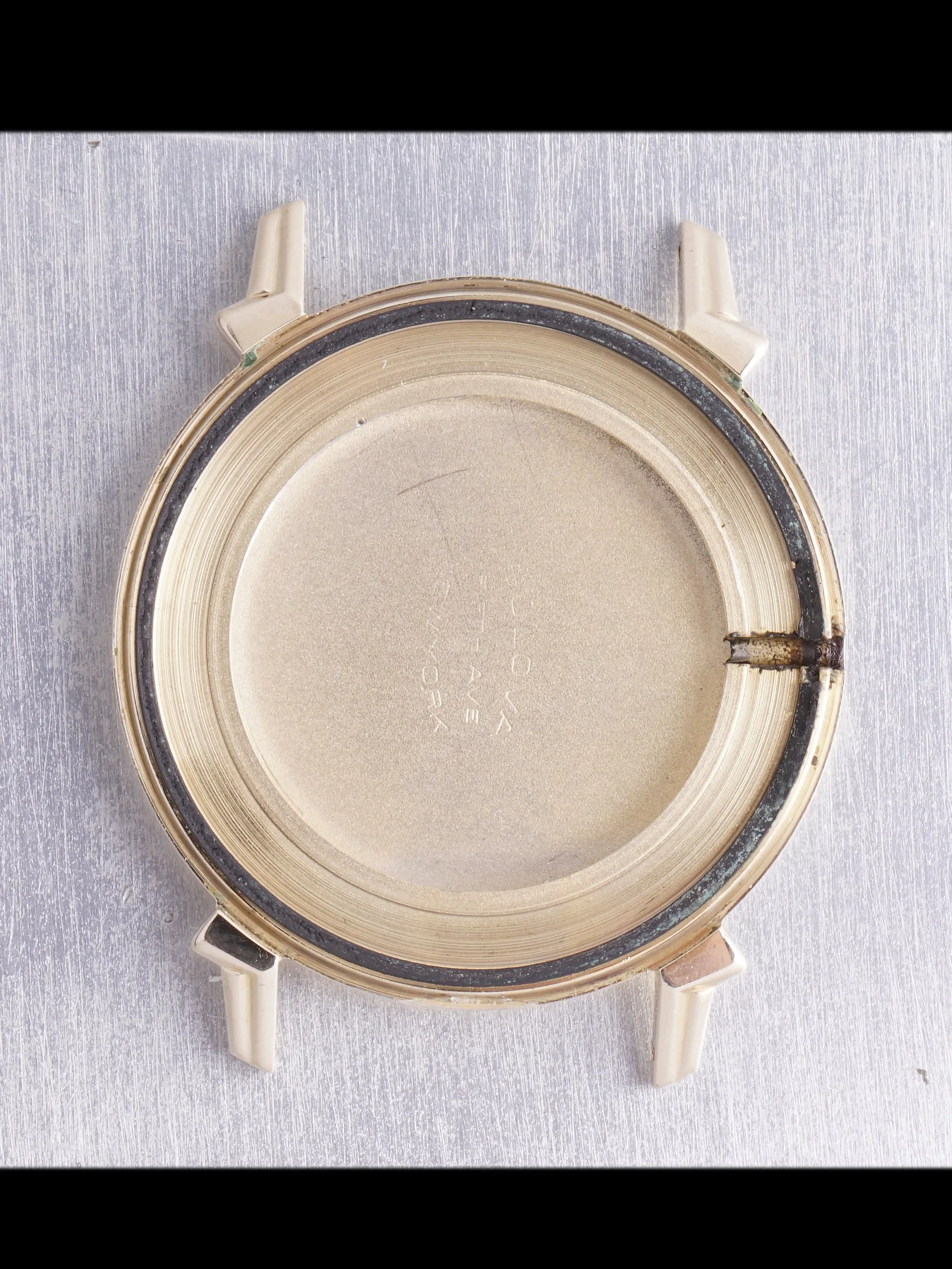 1958 Bulova 10k Gold Plated "Oversized" Calatrava W/ Fancy Lugs