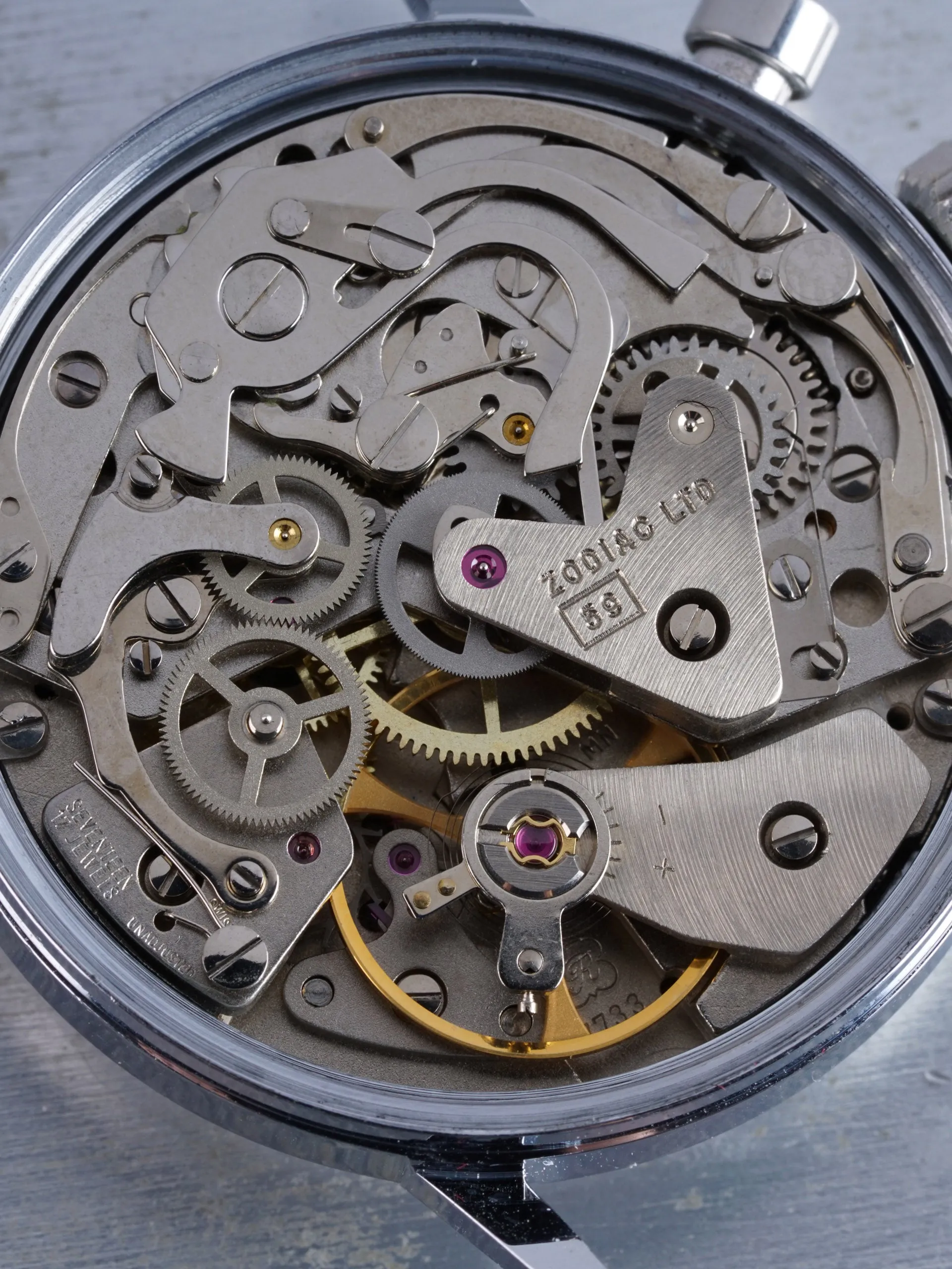 1960s Clebar-Zodiac Chronograph (Ref. 73321) "Made By Heuer" W/ Box & Papers