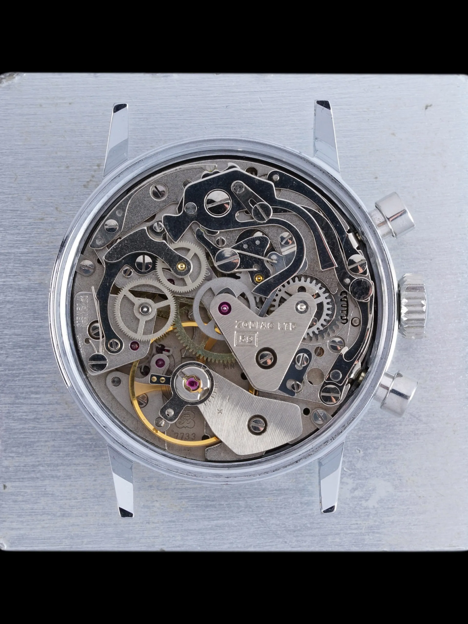1960s Clebar-Zodiac Chronograph (Ref. 73321) "Made By Heuer" W/ Box & Papers