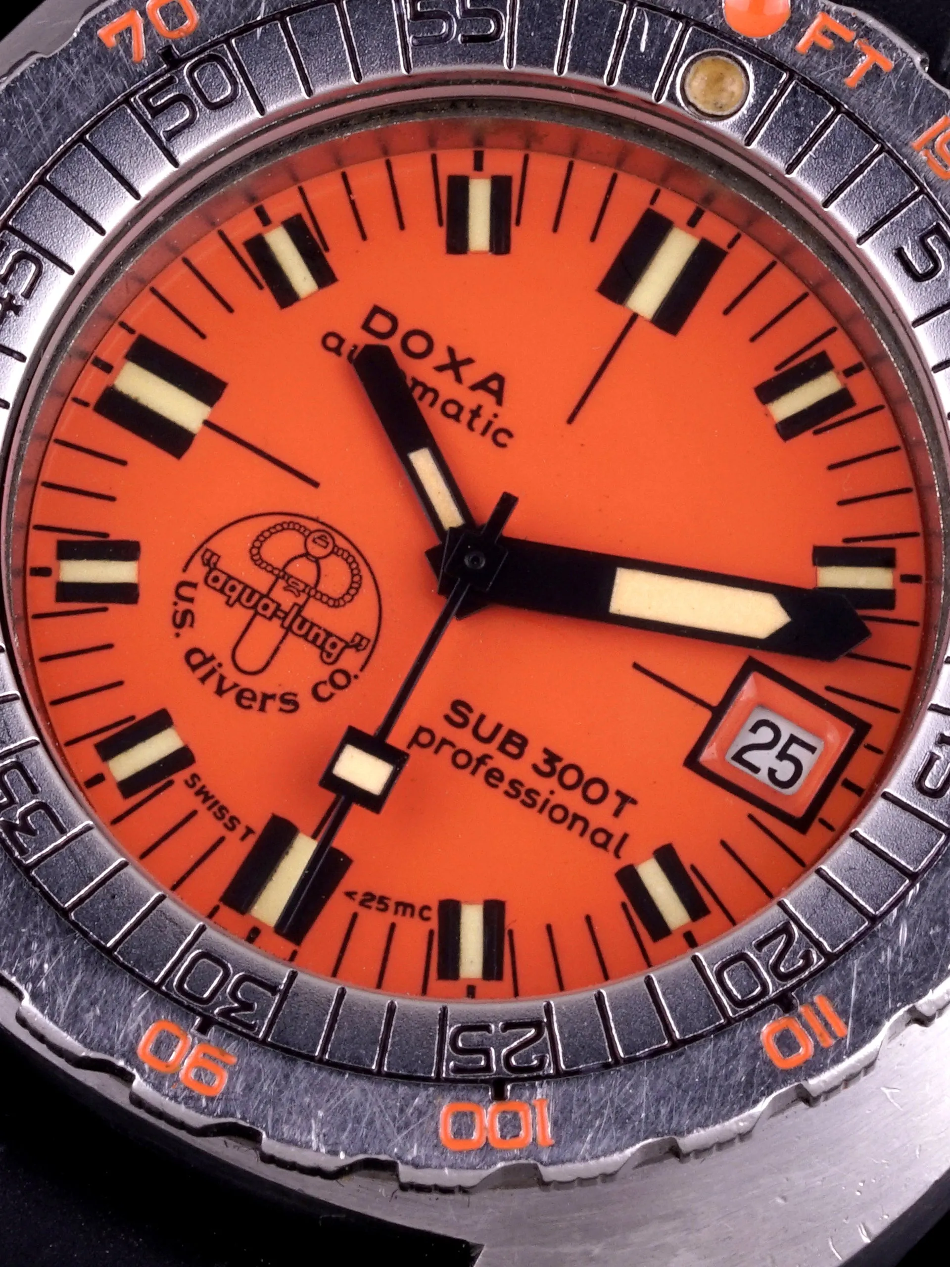 1960s DOXA Sub 300T Professional (Ref. 11899 4) "Aqua-Lung"