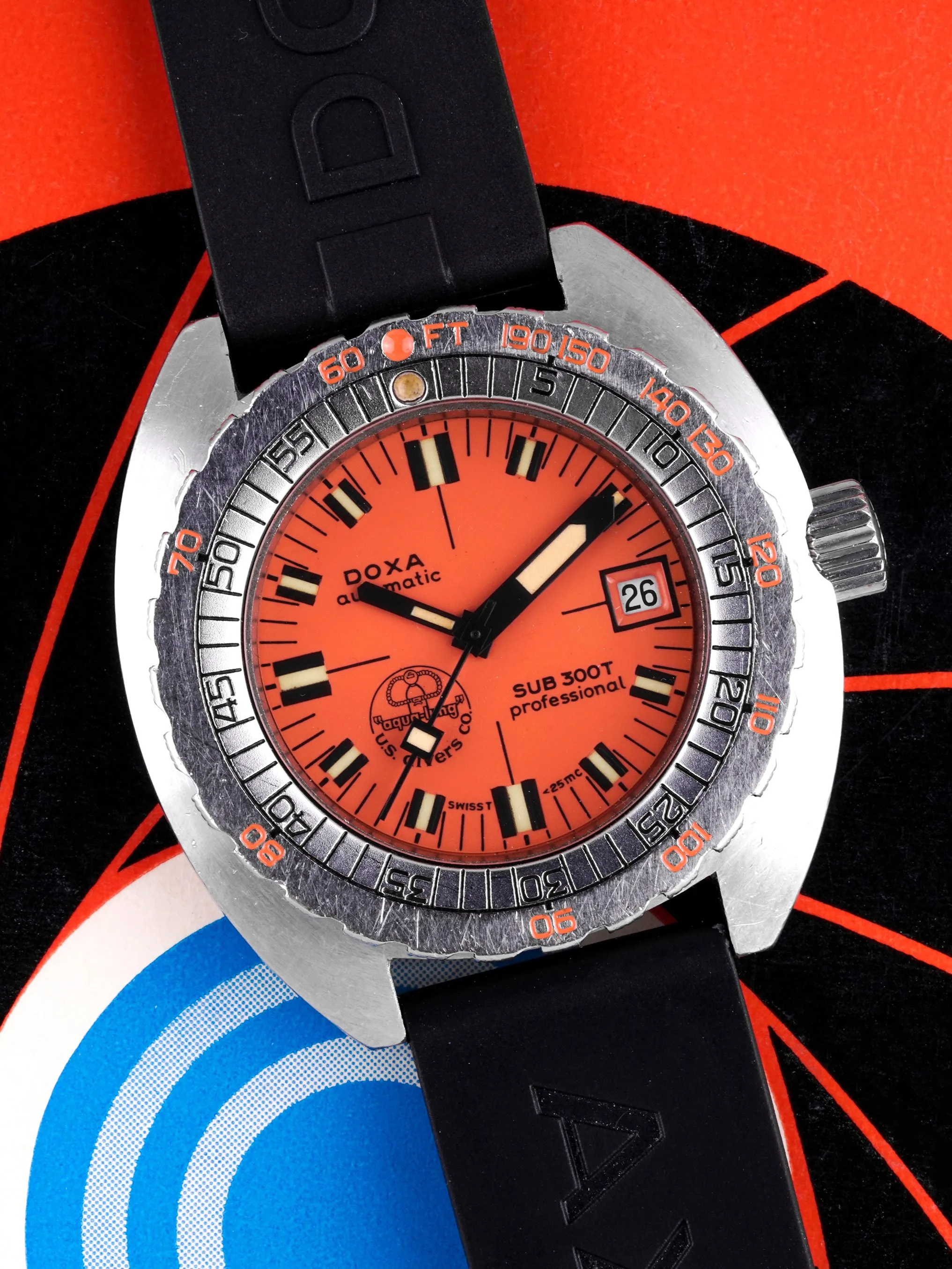 1960s DOXA Sub 300T Professional (Ref. 11899 4) "Aqua-Lung"