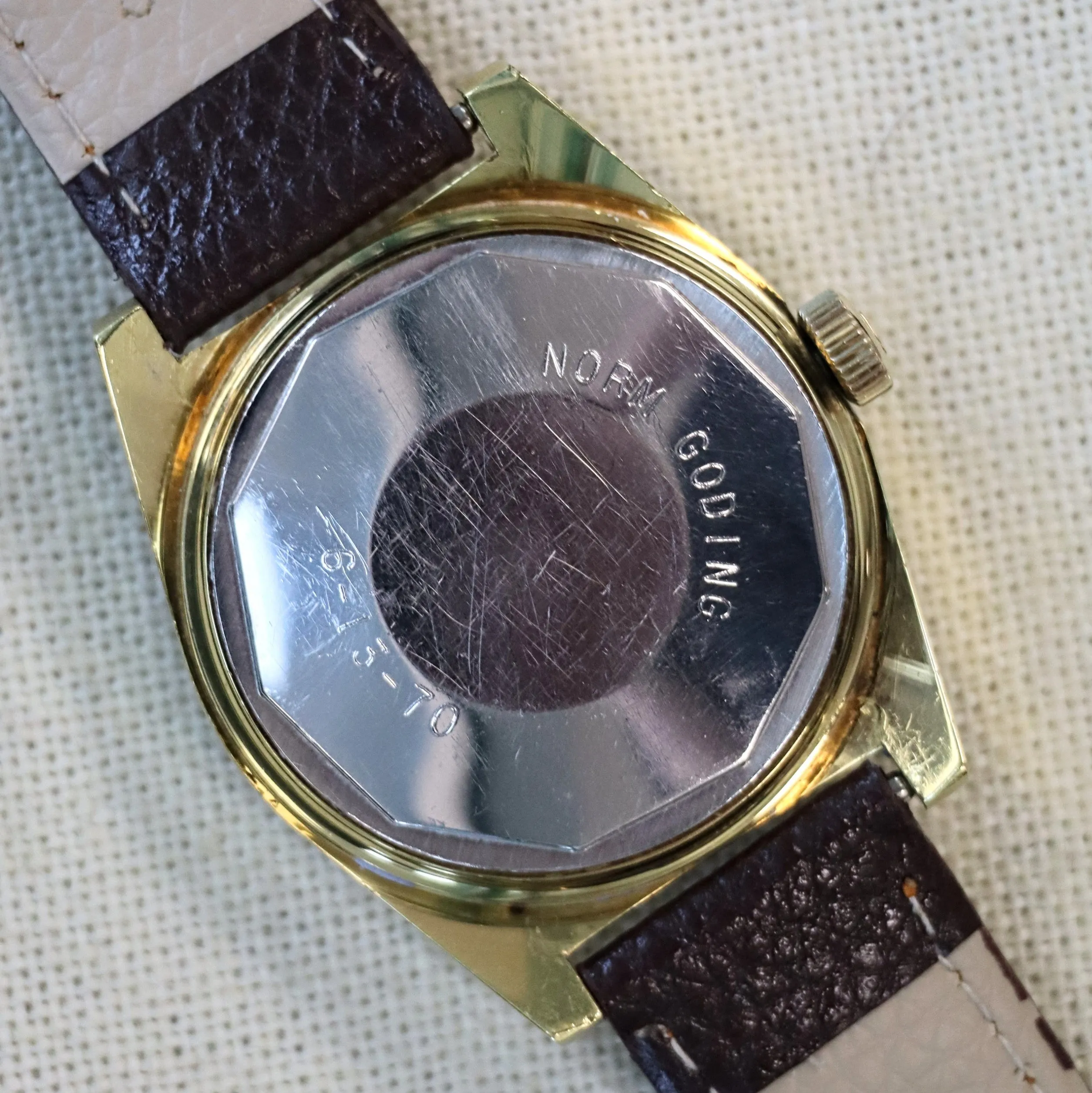 1970 TISSOT Automatic Seastar Watch PR516 GL 17 Jewels Cal. 796 Day/Date Swiss Wristwatch