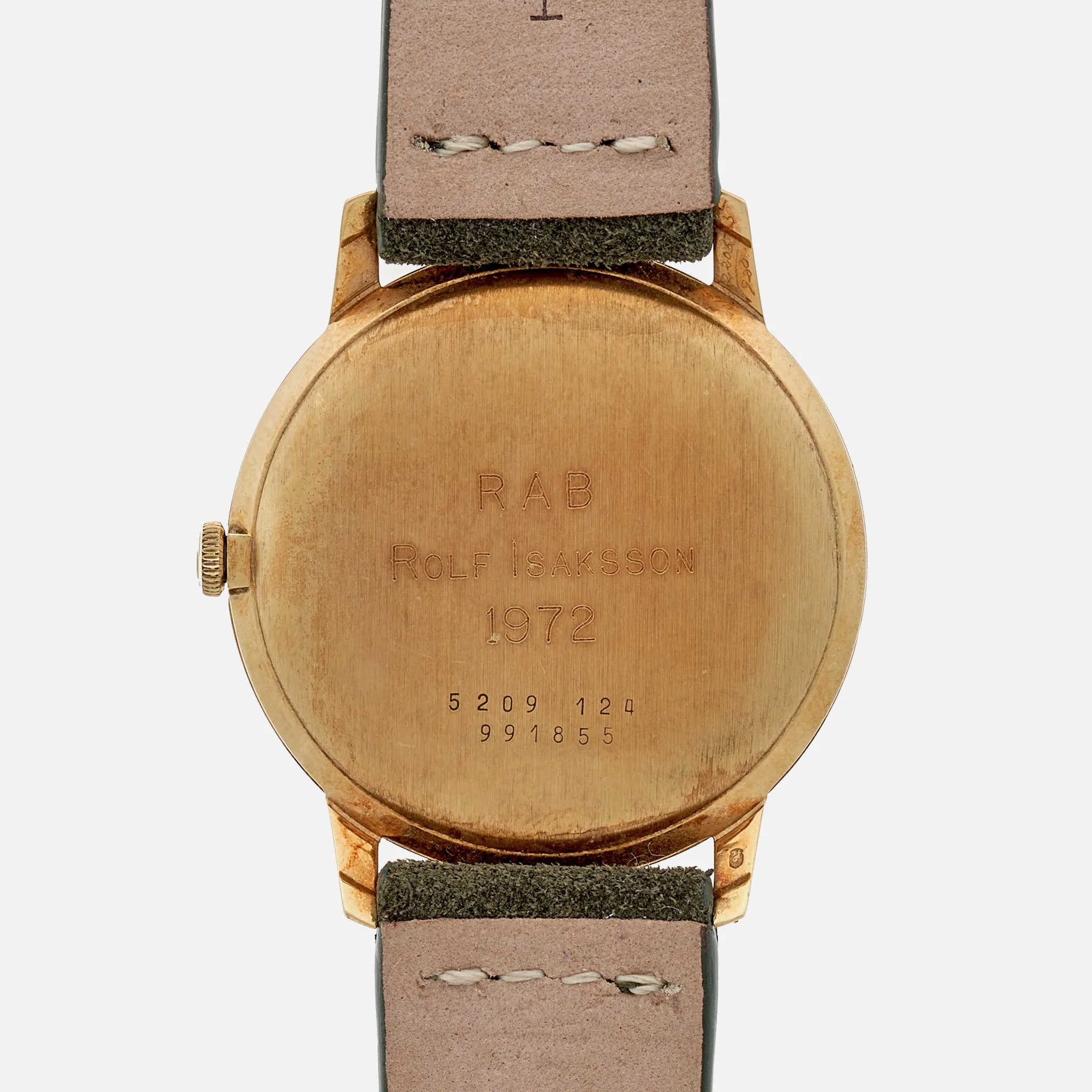 1970s Certina Dress Watch Ref. 5209.124 In 14k Yellow Gold