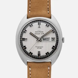 1970s Movado Kingmatic HS360 Ref. 406-704-502 Retailed By Tiffany & Co.