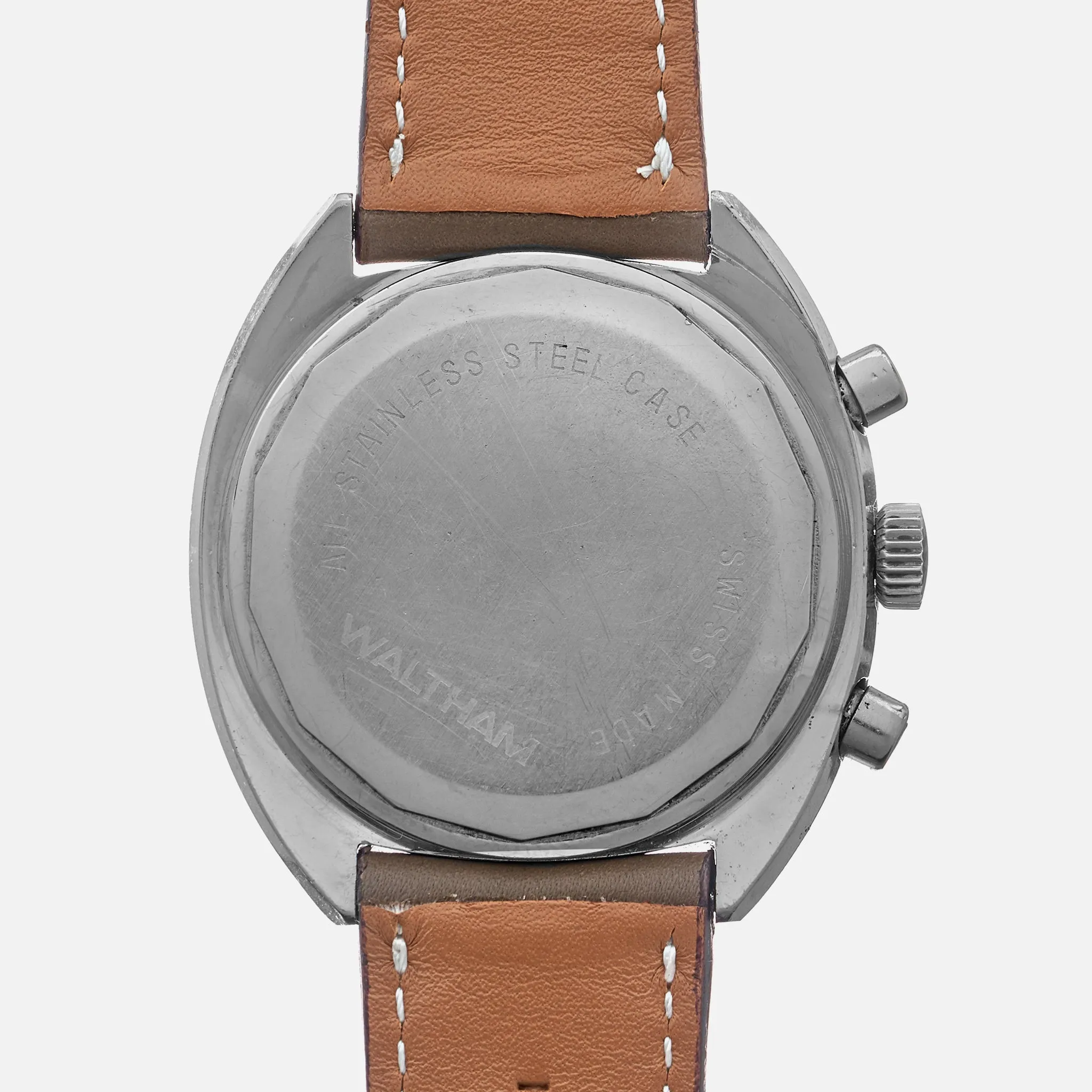 1970s Waltham Chronograph With Non-Lume Dial