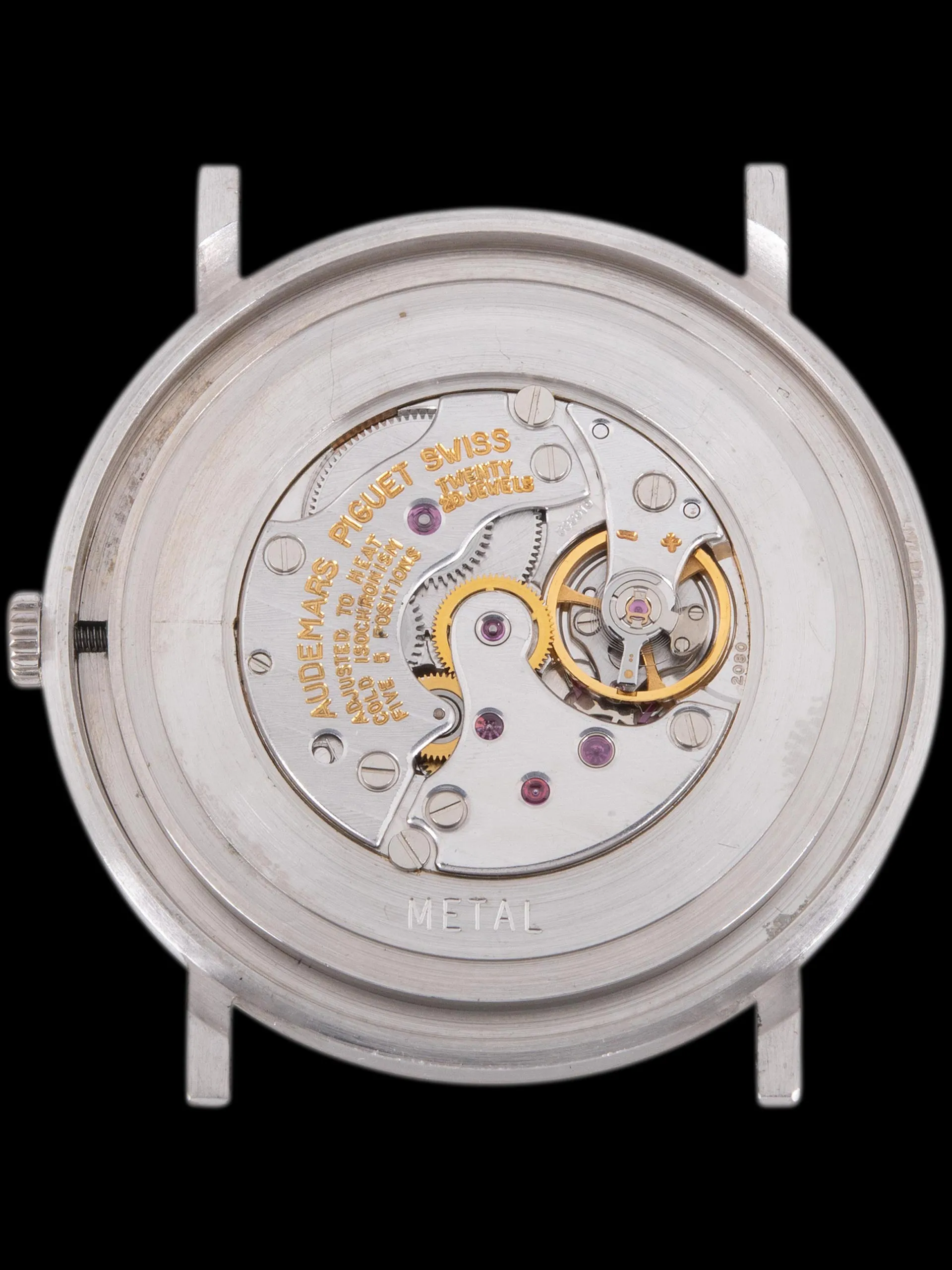 1980s Audemars Piguet Ultra-Thin 18K WG "Cal. 2080" Silver Dial