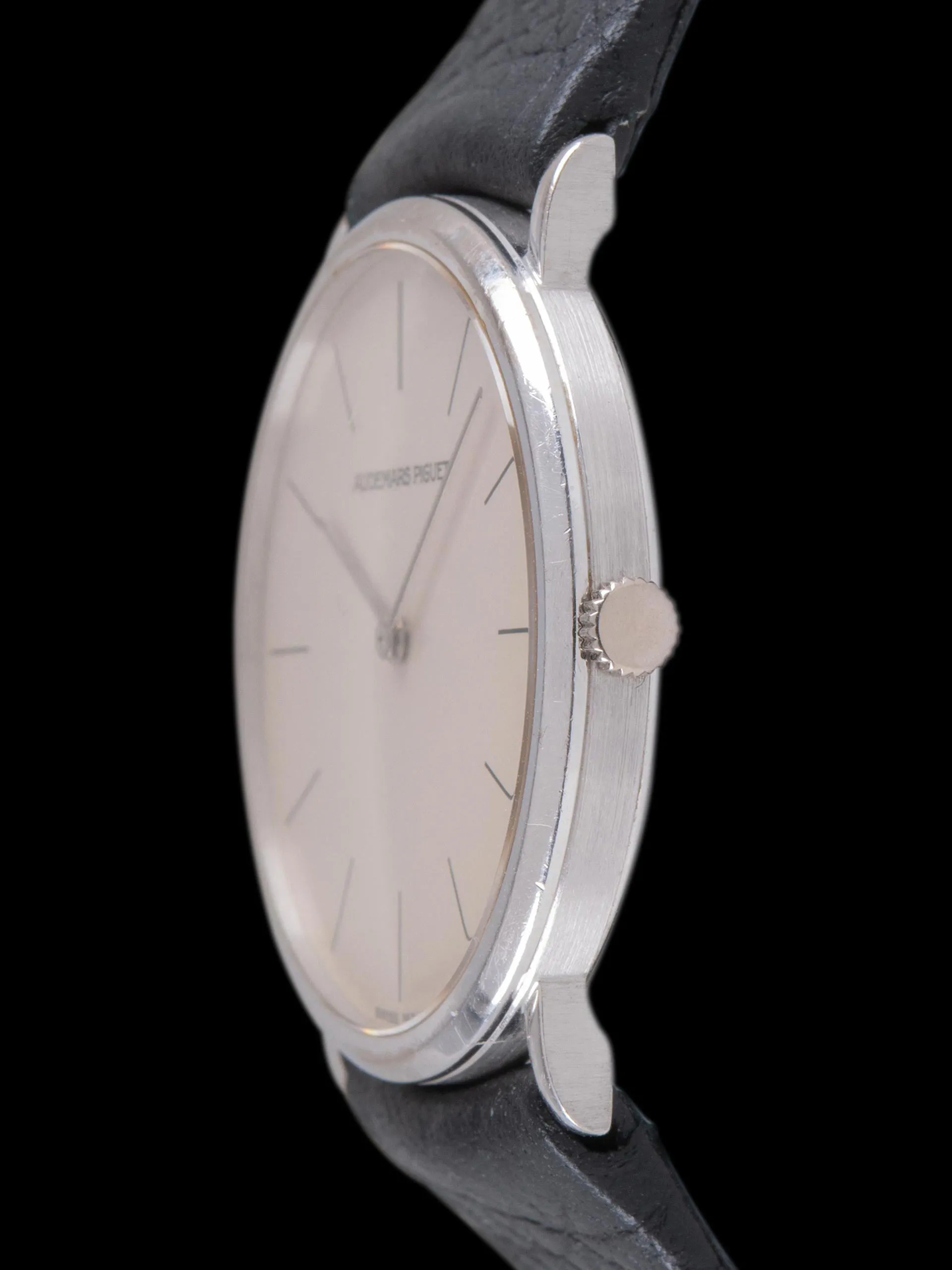 1980s Audemars Piguet Ultra-Thin 18K WG "Cal. 2080" Silver Dial