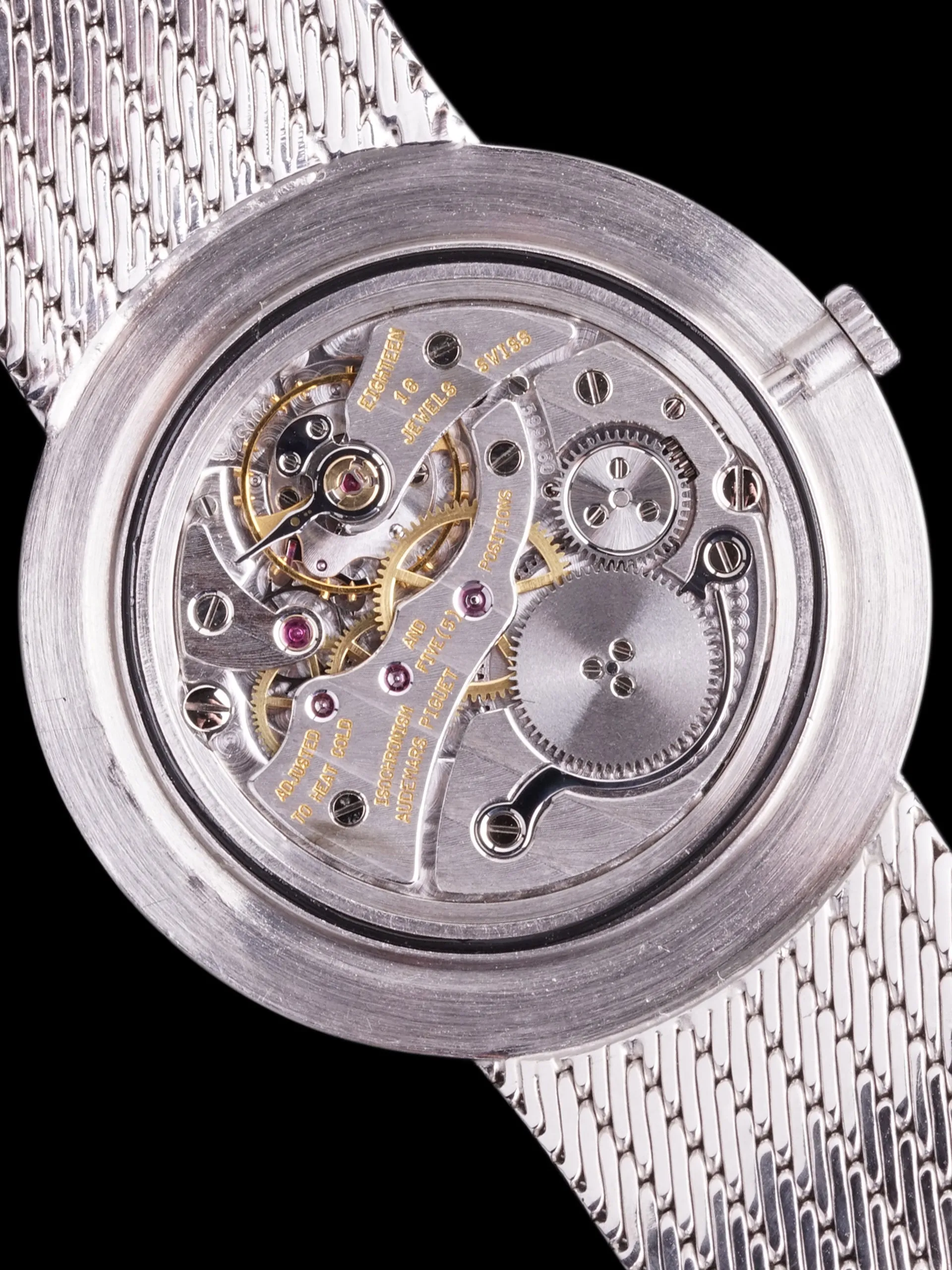 1998 Audemars Piguet 18k WG (Ref. 14524/0988) "Ultra Thin" W/ Guarantee Booklet