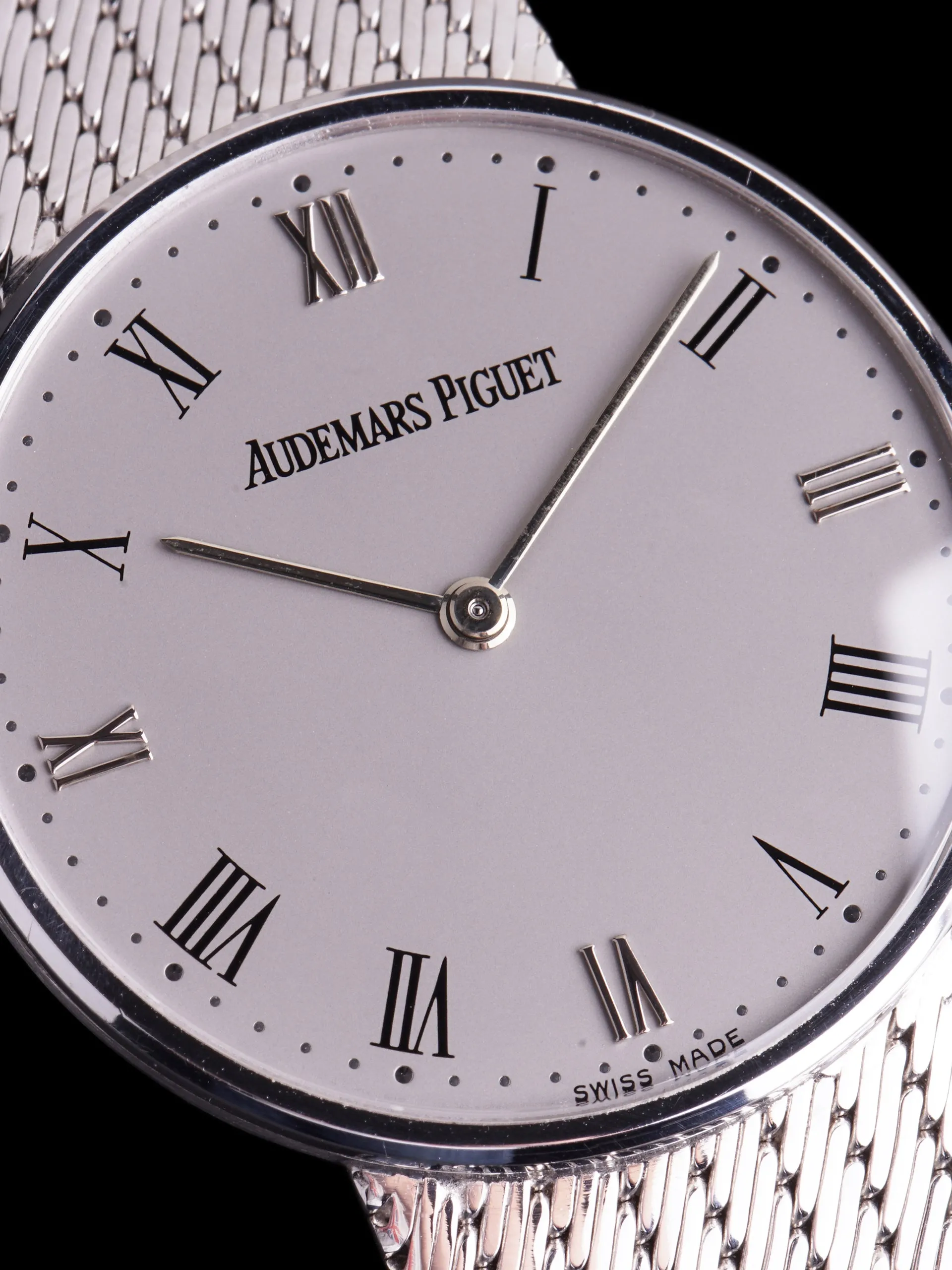 1998 Audemars Piguet 18k WG (Ref. 14524/0988) "Ultra Thin" W/ Guarantee Booklet
