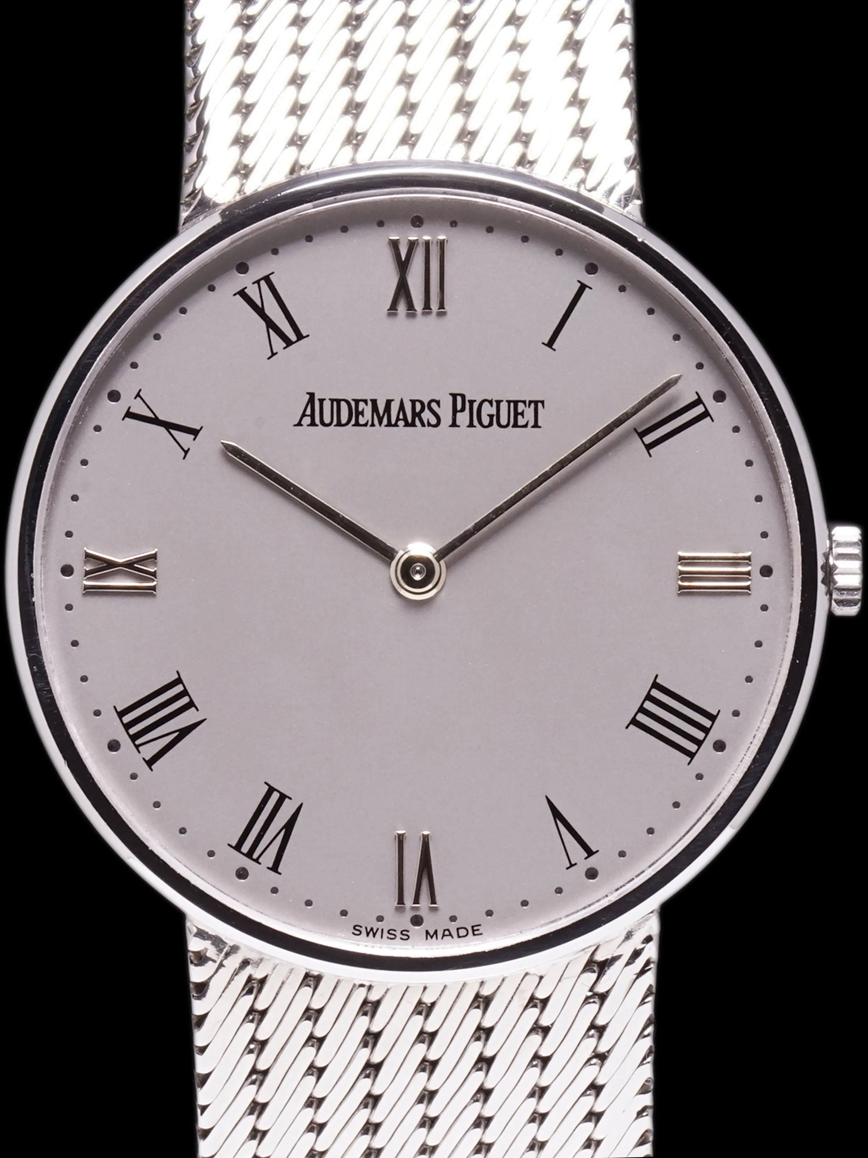 1998 Audemars Piguet 18k WG (Ref. 14524/0988) "Ultra Thin" W/ Guarantee Booklet
