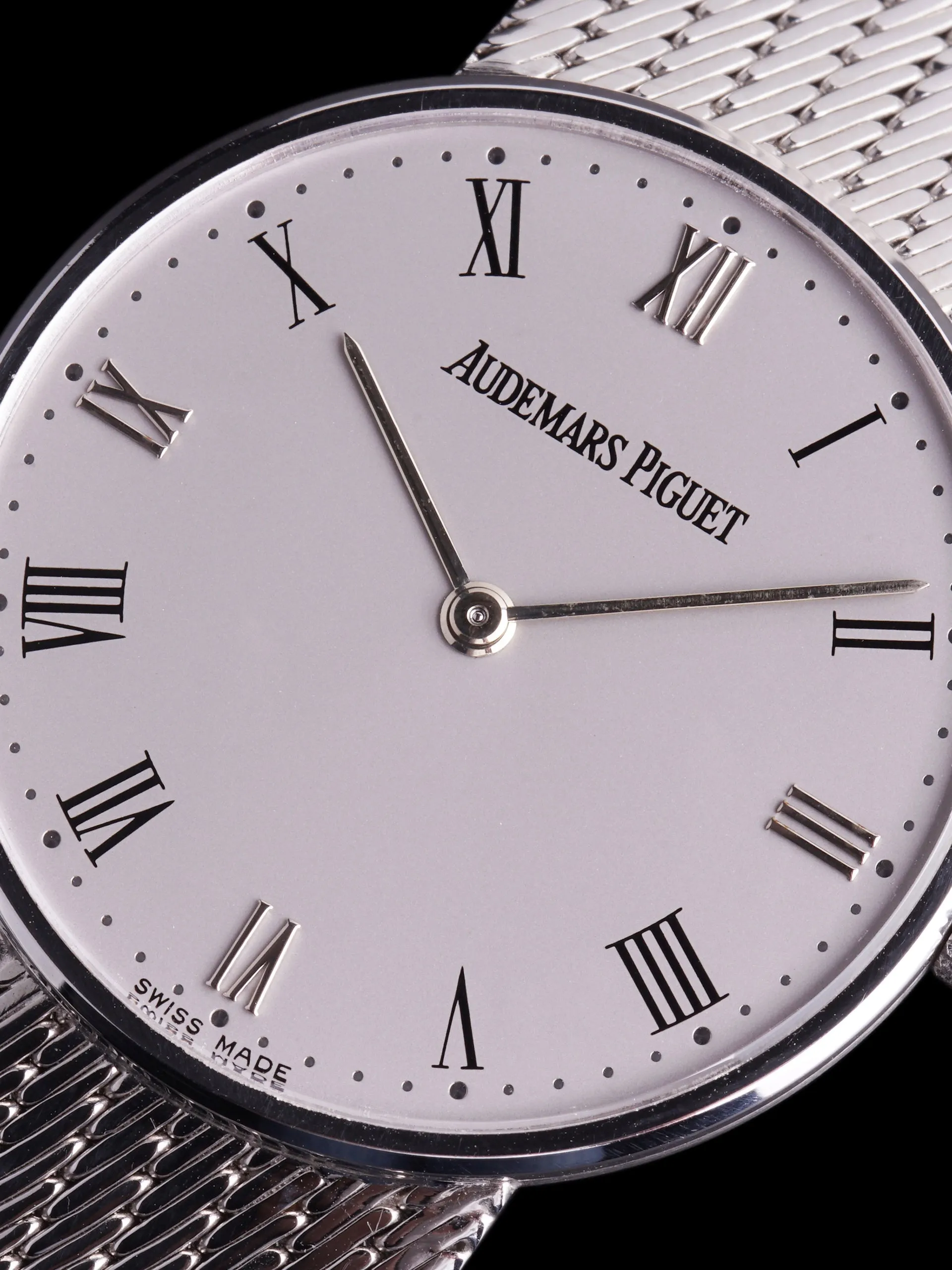 1998 Audemars Piguet 18k WG (Ref. 14524/0988) "Ultra Thin" W/ Guarantee Booklet