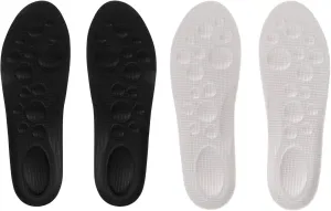 2 Pairs Arch Support Insoles Breathable Cushioning Massage Inserts for for Sports Daily Wear Fits