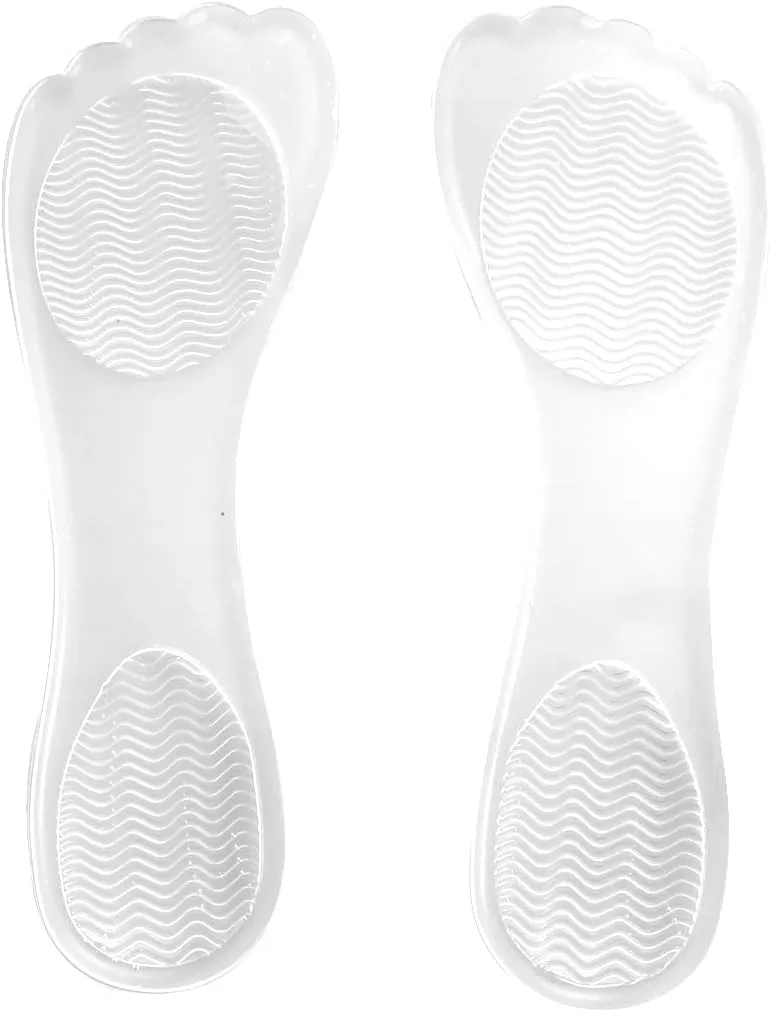 2 Pairs Unisex Sports Insoles Gel Absorption Insoles for Men Women Silicone Shoe Inserts