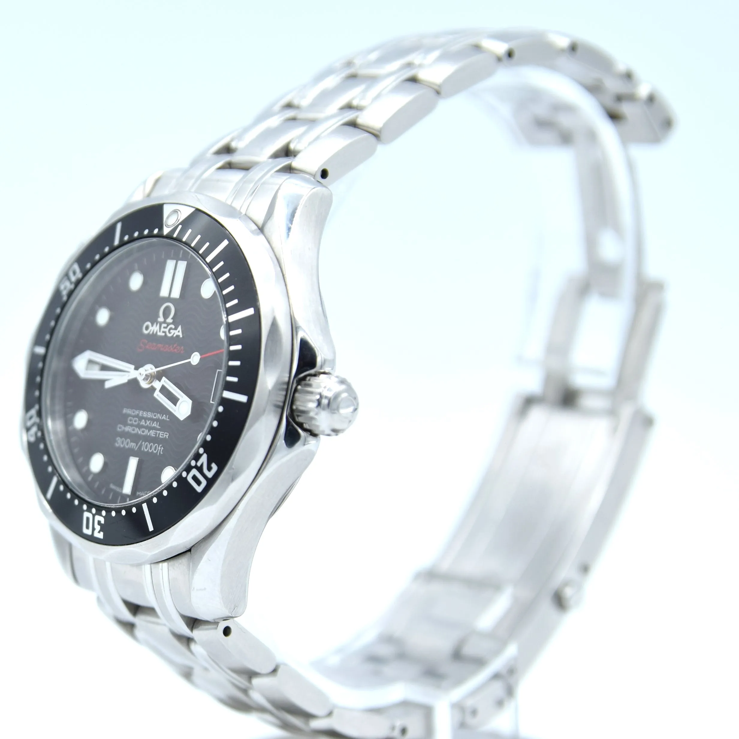 2013 Omega Seamaster Professional Automatic Co-Axial Chronometer 300m Date Watch Model 212.30.36.20.01.001 on Bracelet with Box and Papers