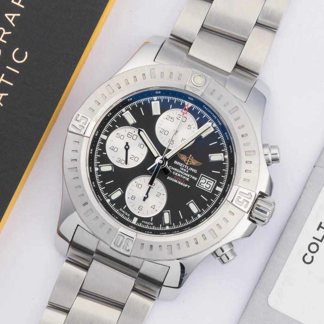 2018 Breitling Colt Chronograph Ref. A1338811/BD83 with Box & Papers