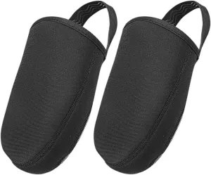 2pcs Windproof Thermal Cycling Shoe Sleeves Toe Covers Insulated Protector for Cold Weather Rides Breathable and Non Slip Design for Outdoor Cycling