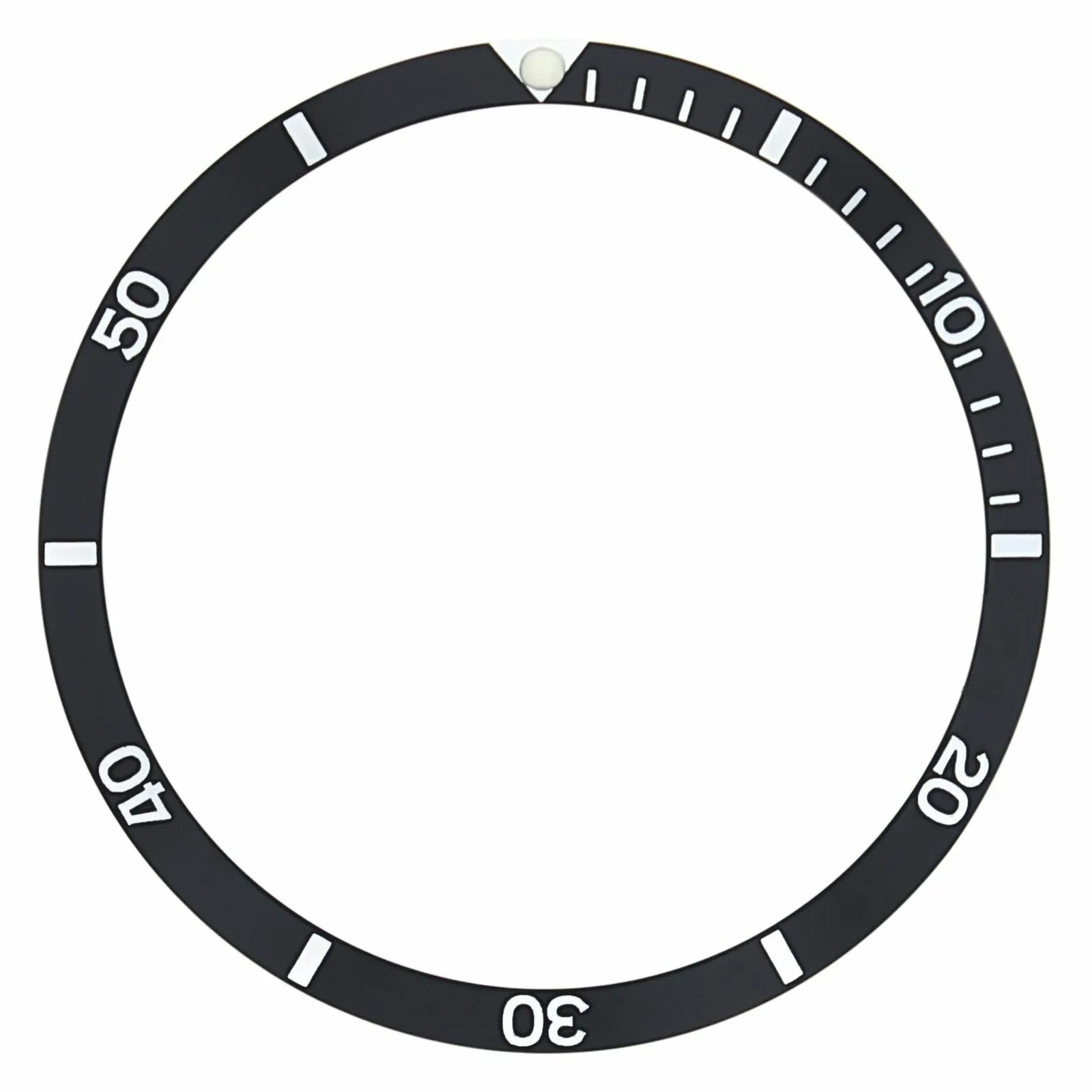 37MM X 32MM BEZEL INSERT FOR TAG HEUER PROFESSIONAL MENS WATCH BLACK