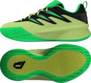 adidas Dame Certified 3 Basketball Sneaker, Pulse Lime/Black/Screaming Green, 5 US Unisex Big Kid