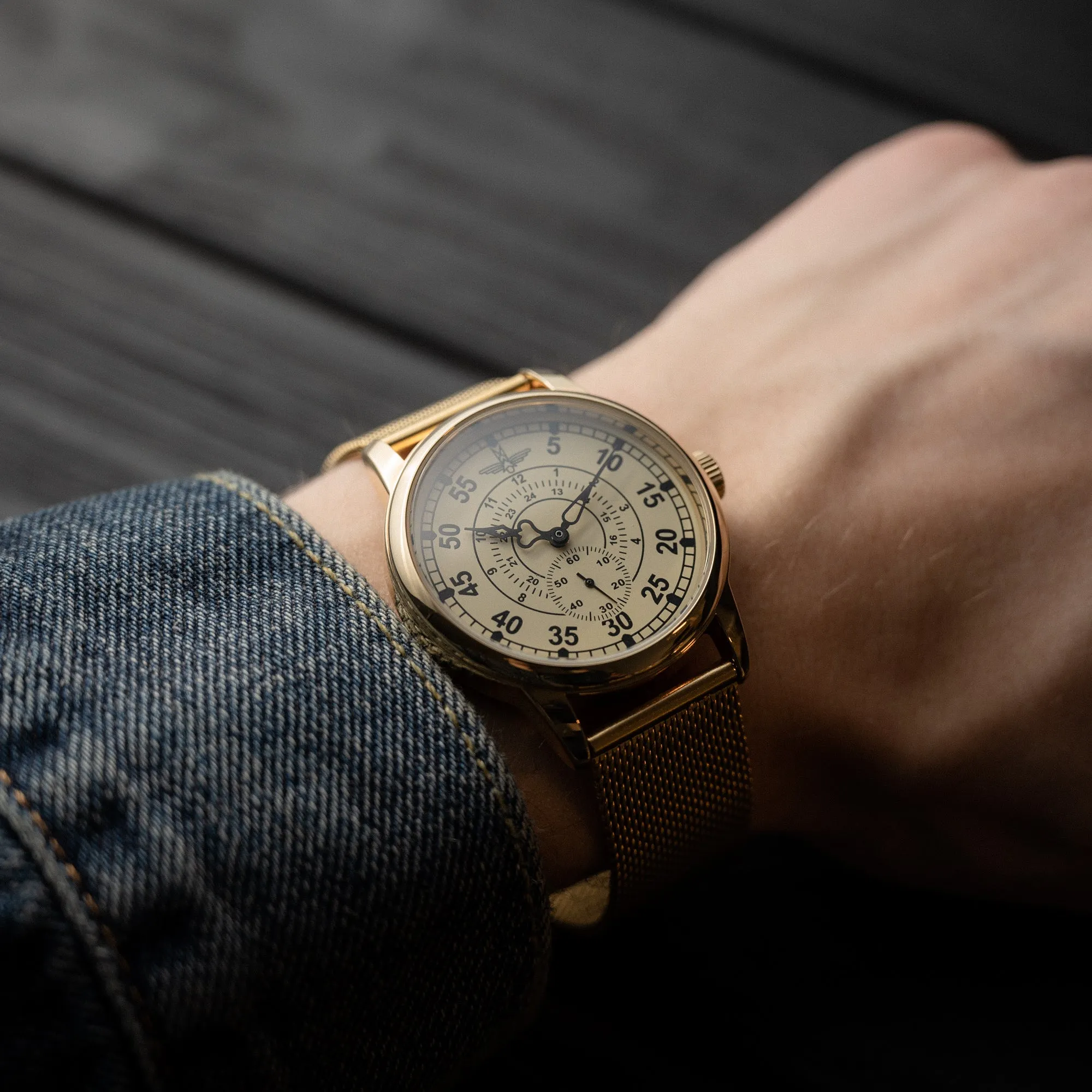 Aviator - ZiM mens vintage watches