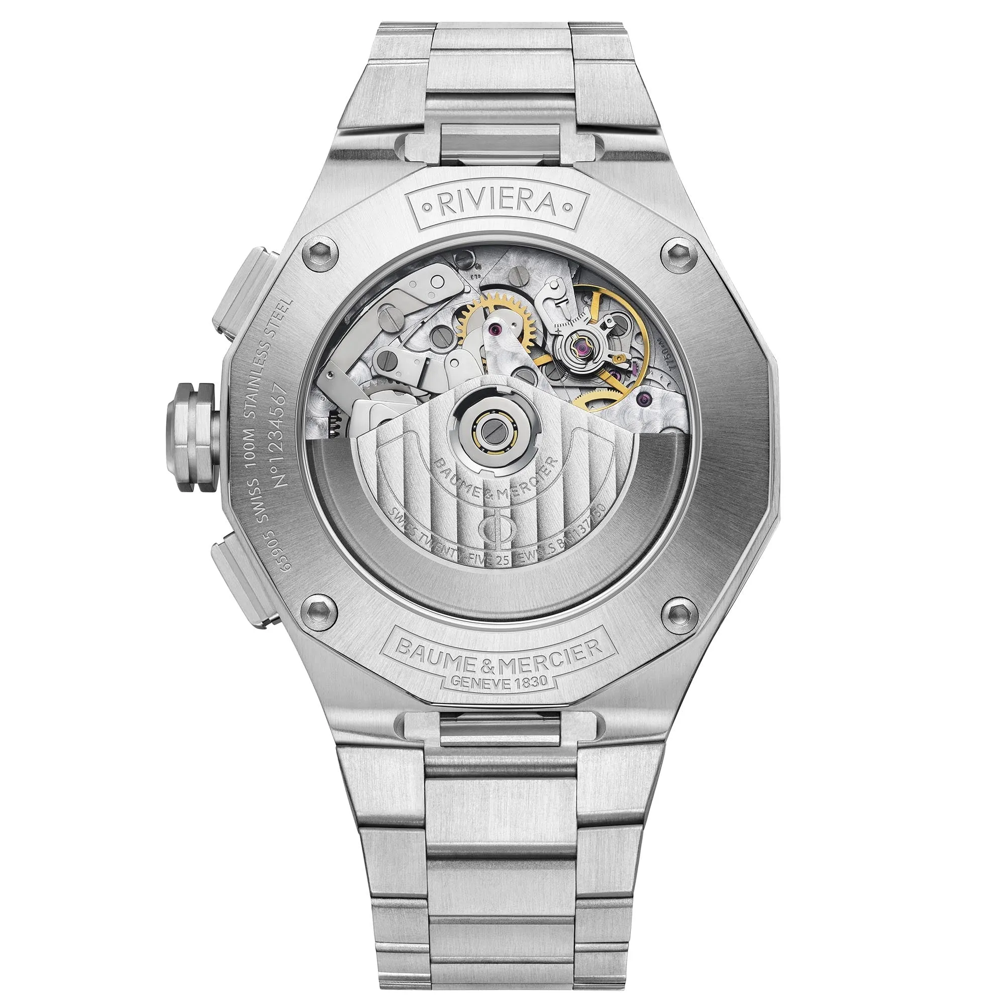 Baume & Mercier Men's Riviera Black Watch 10624