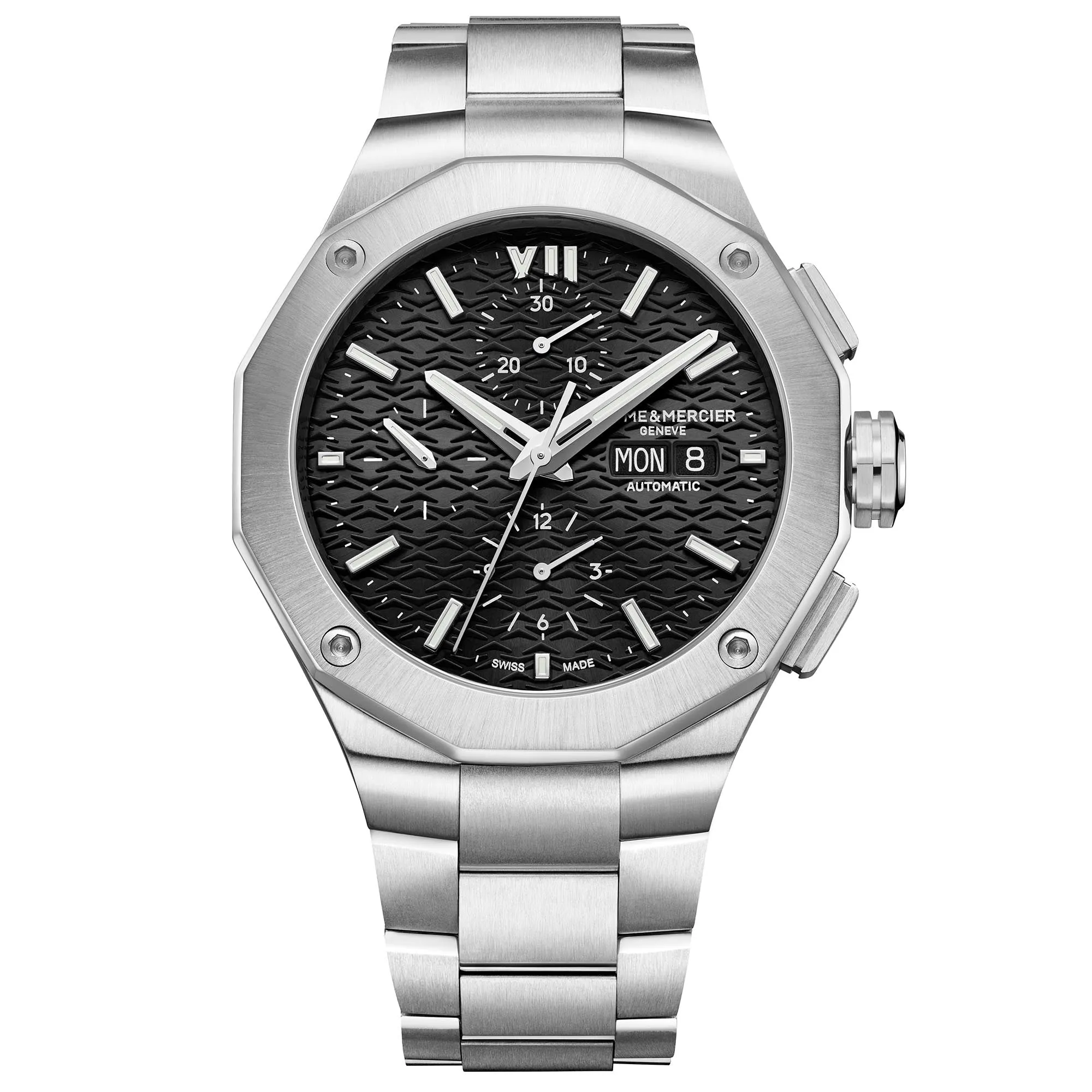 Baume & Mercier Men's Riviera Black Watch 10624