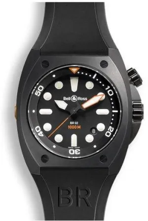 Bell & Ross BR 02 92 Pro Dial Carbon Case