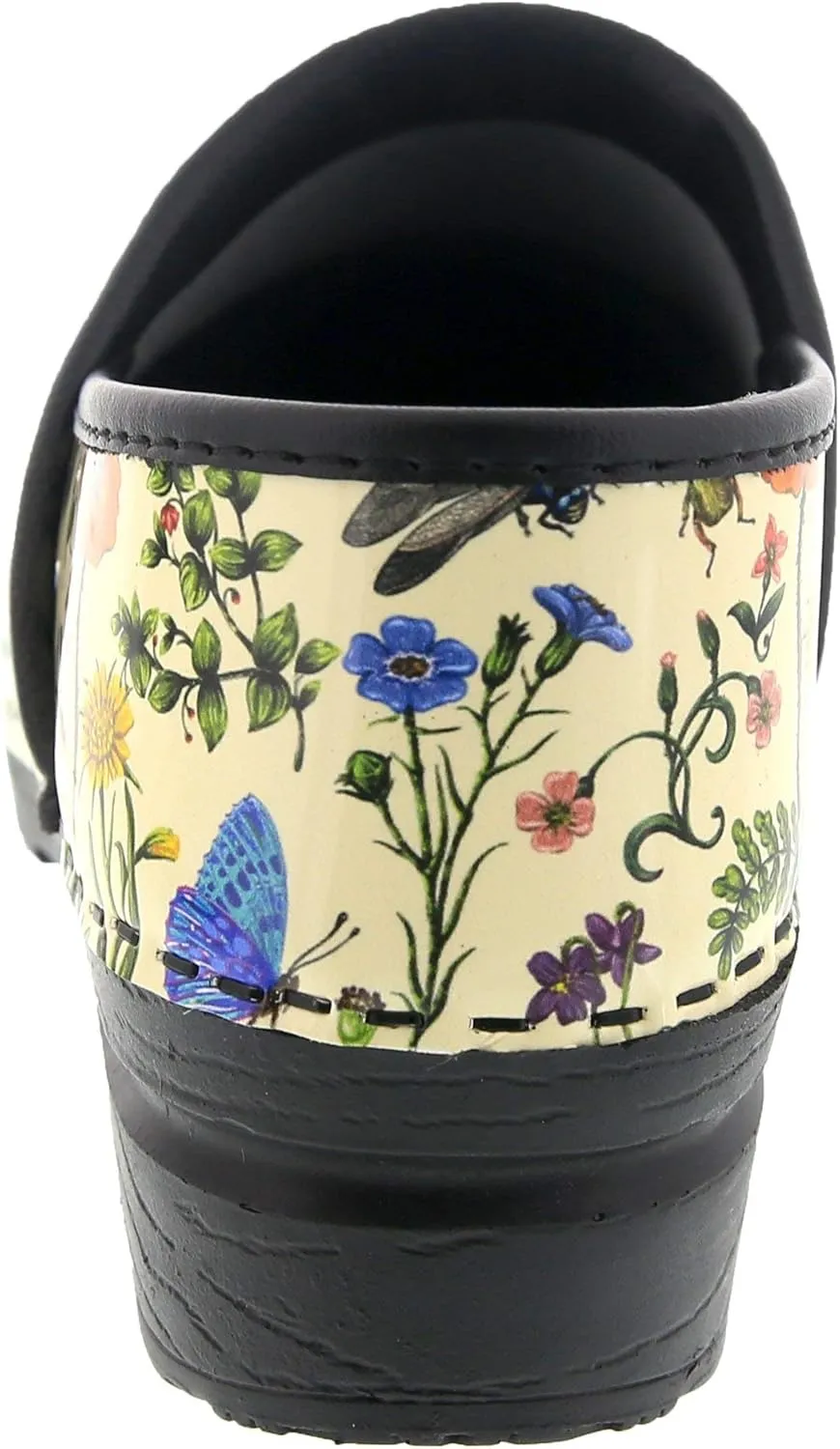 BJORK Swedish Comfort Women's Professional Printed Leather Clogs
