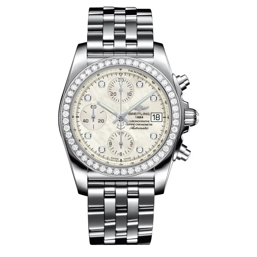 BREITLING Chronomat Automatic Chronograph Stainless Steel Mens Watch A1331053/A776 385A