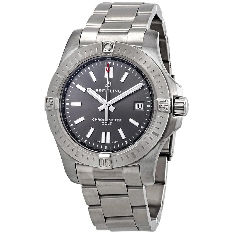 Breitling Chronomat Colt Automatic Chronometer Tempest Gray Dial Men's Watch A17313101F1A1
