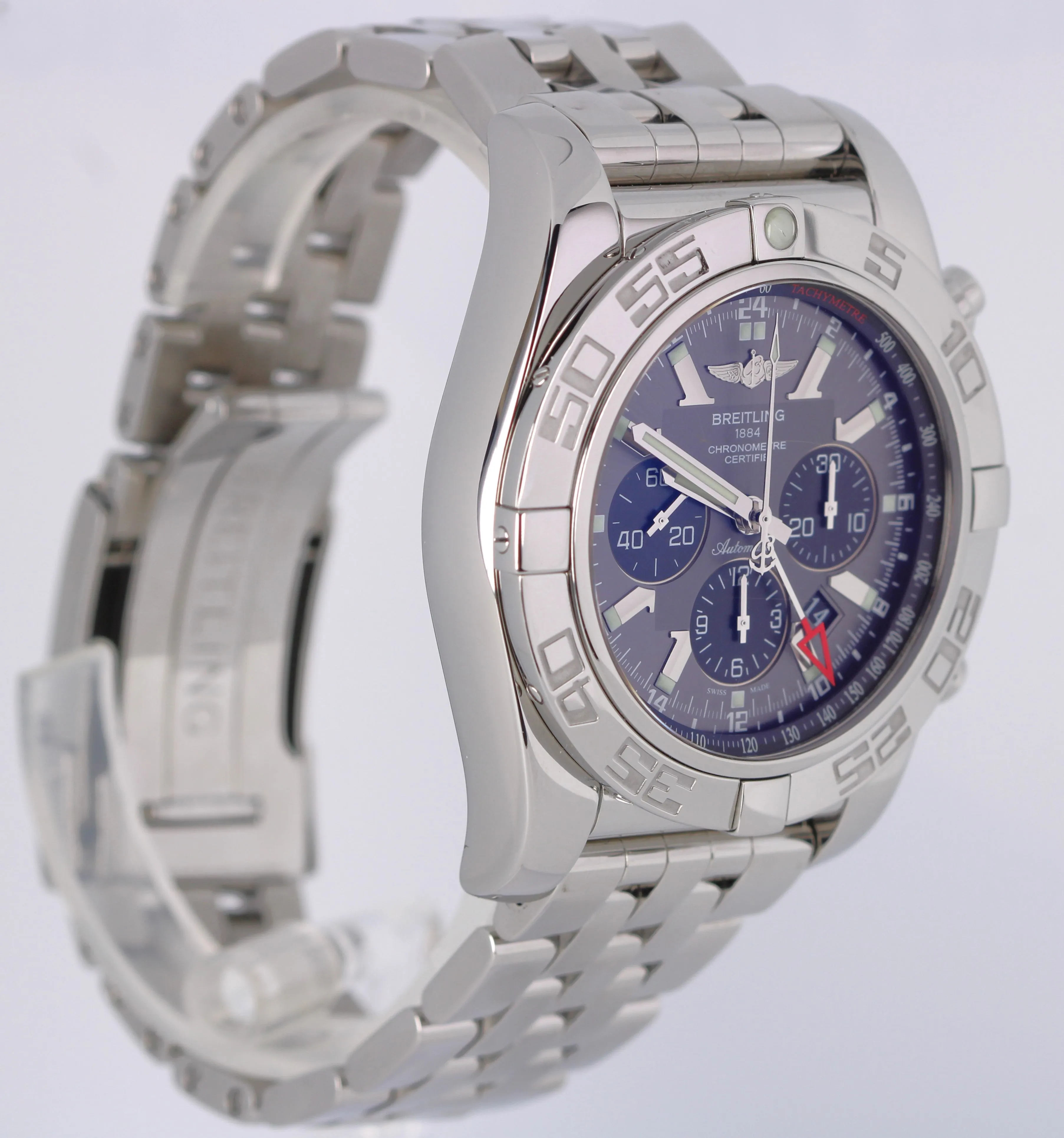 Breitling Chronomat GMT Stainless Steel Gray 47mm AB0410 Watch