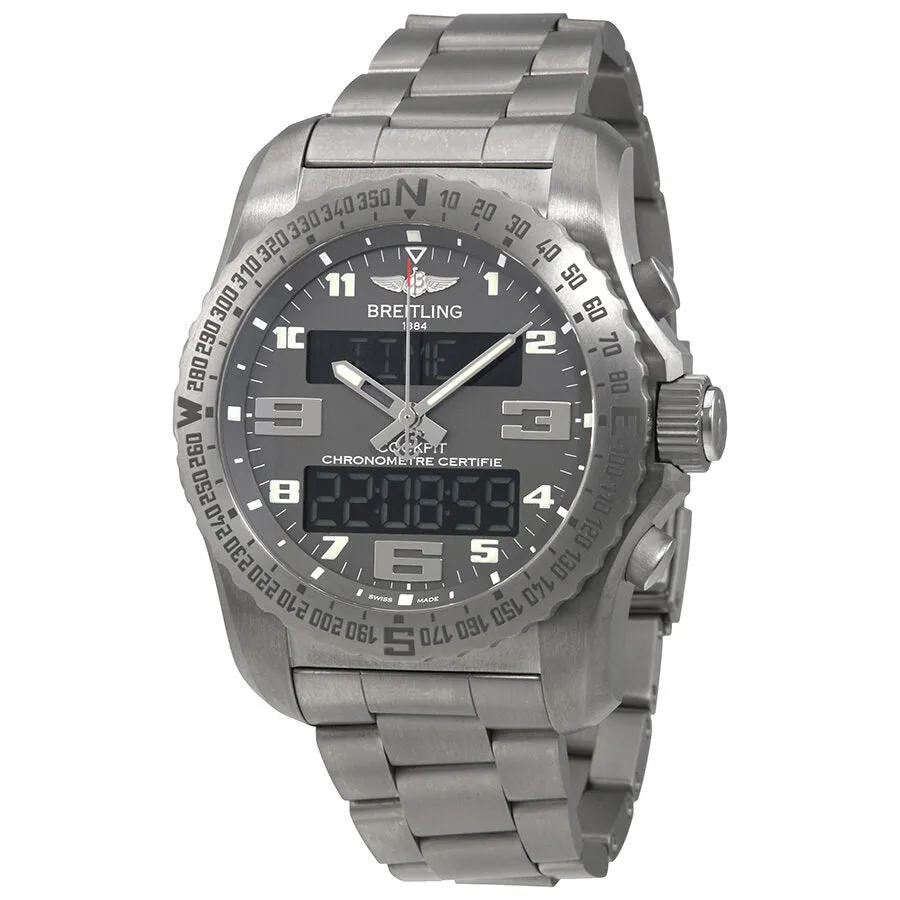 Breitling Professional Cockpit Grey Dial Men's Watch EB5010B1-M532TI EB5010B1-M532-176E