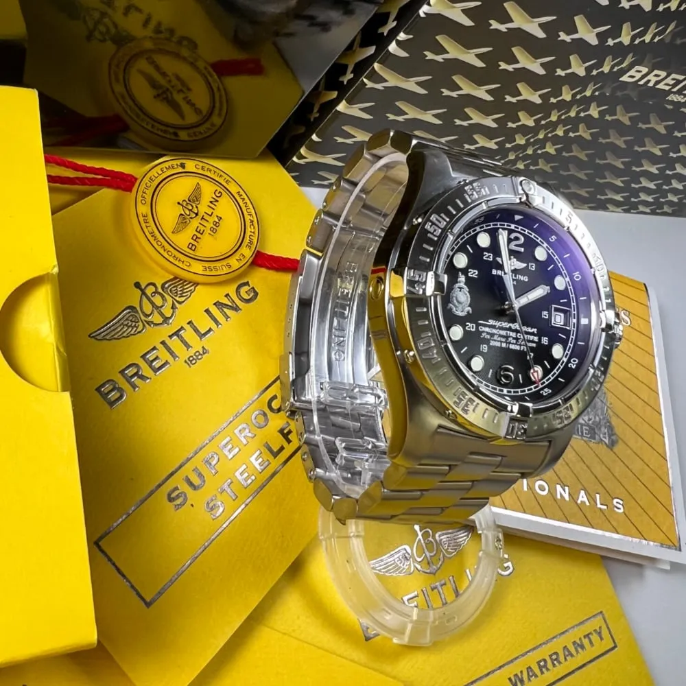 Breitling Superocean Steelfish A17390 Royal Marines Commando