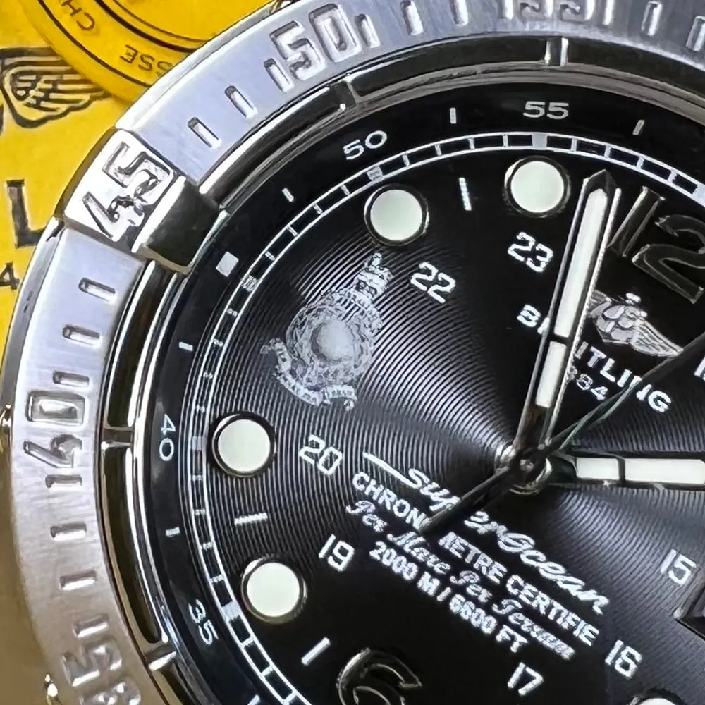 Breitling Superocean Steelfish A17390 Royal Marines Commando
