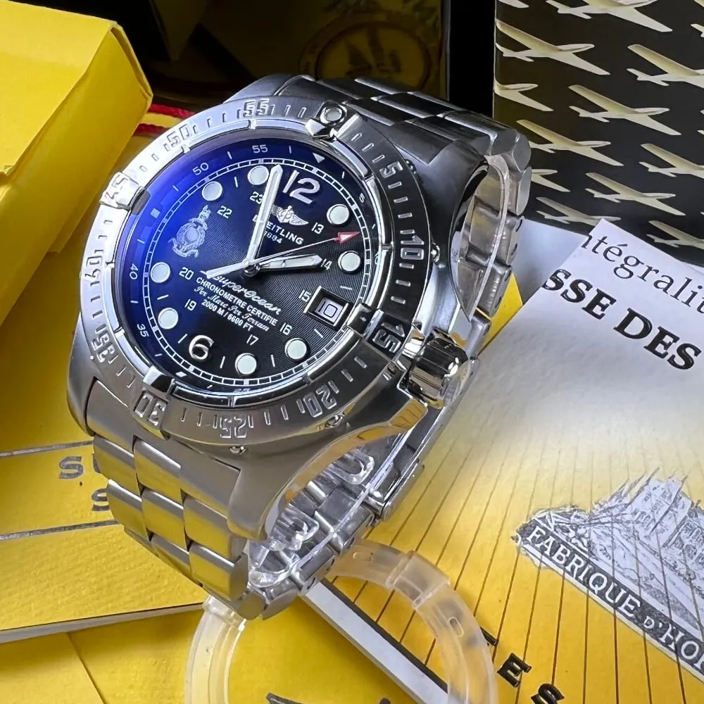 Breitling Superocean Steelfish A17390 Royal Marines Commando