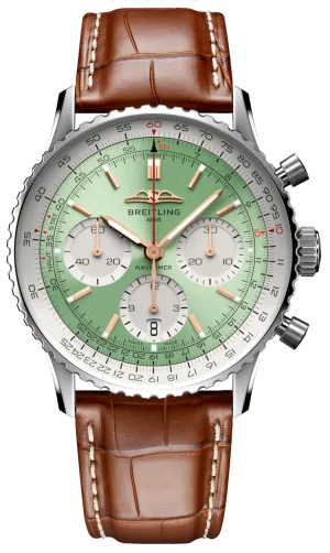 BRT Watch Navitimer B1 Chronograph 41 Brown Croc