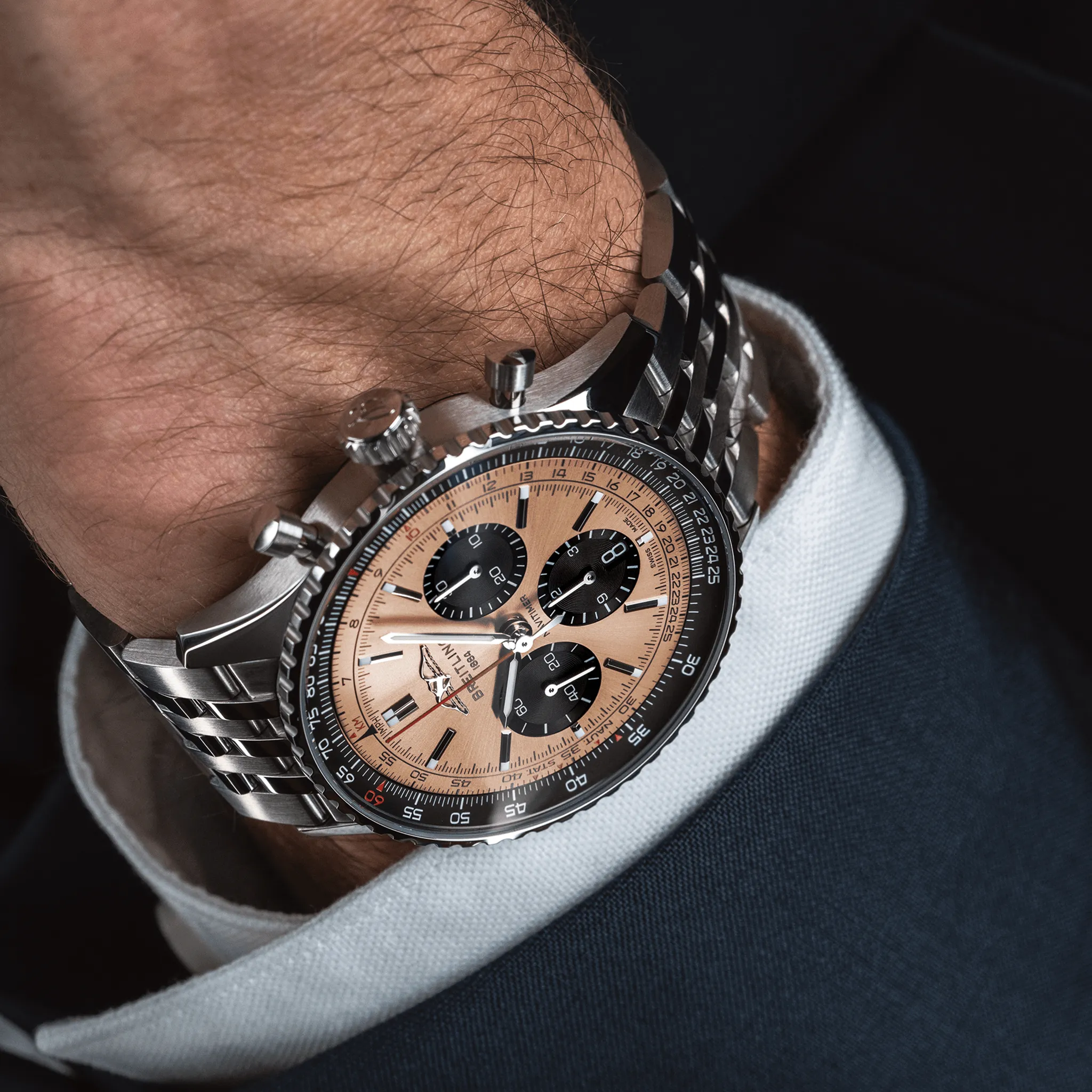BRT Watch Navitimer B1 Chronograph 43 Bracelet