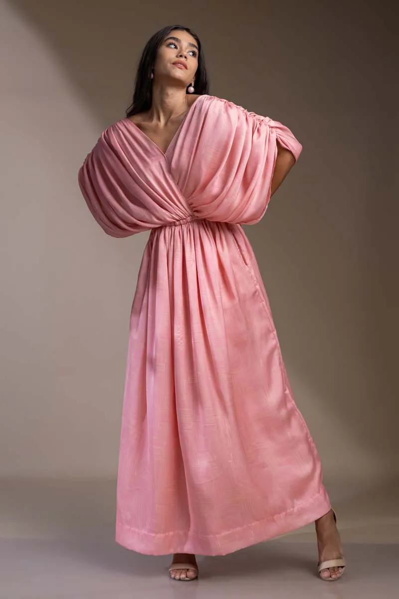 Cappadocia Pink Luxury Kaftan Dress