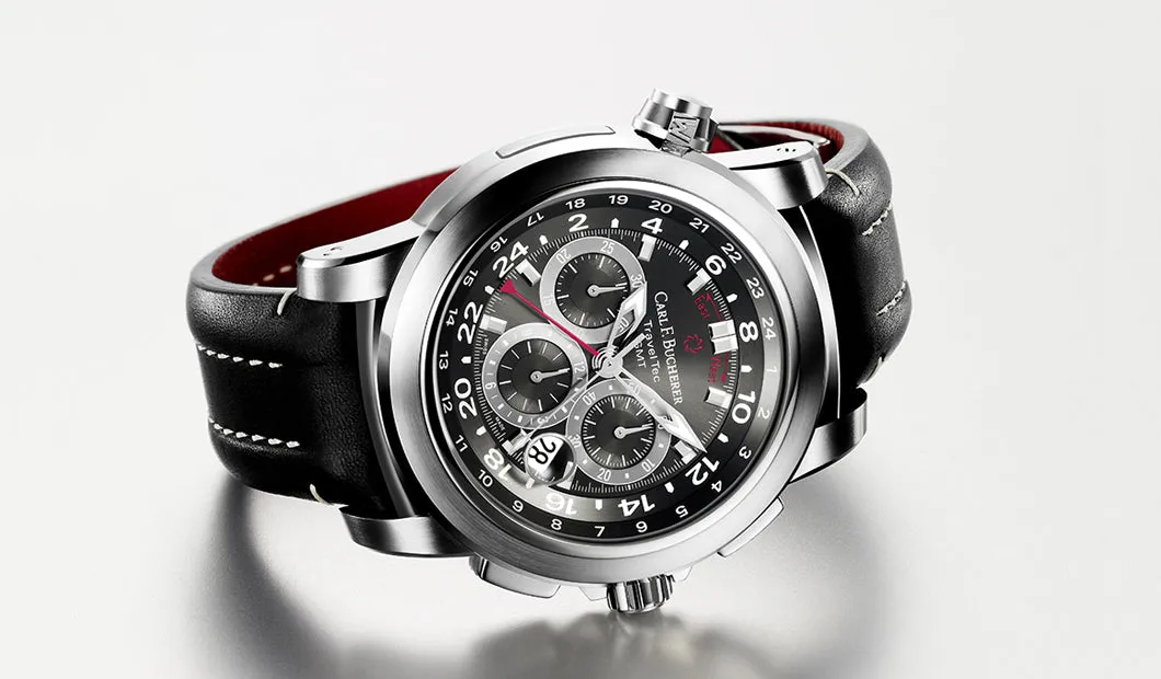 Carl F. Bucherer Patravi Traveltec Stainless steel Men's Watch