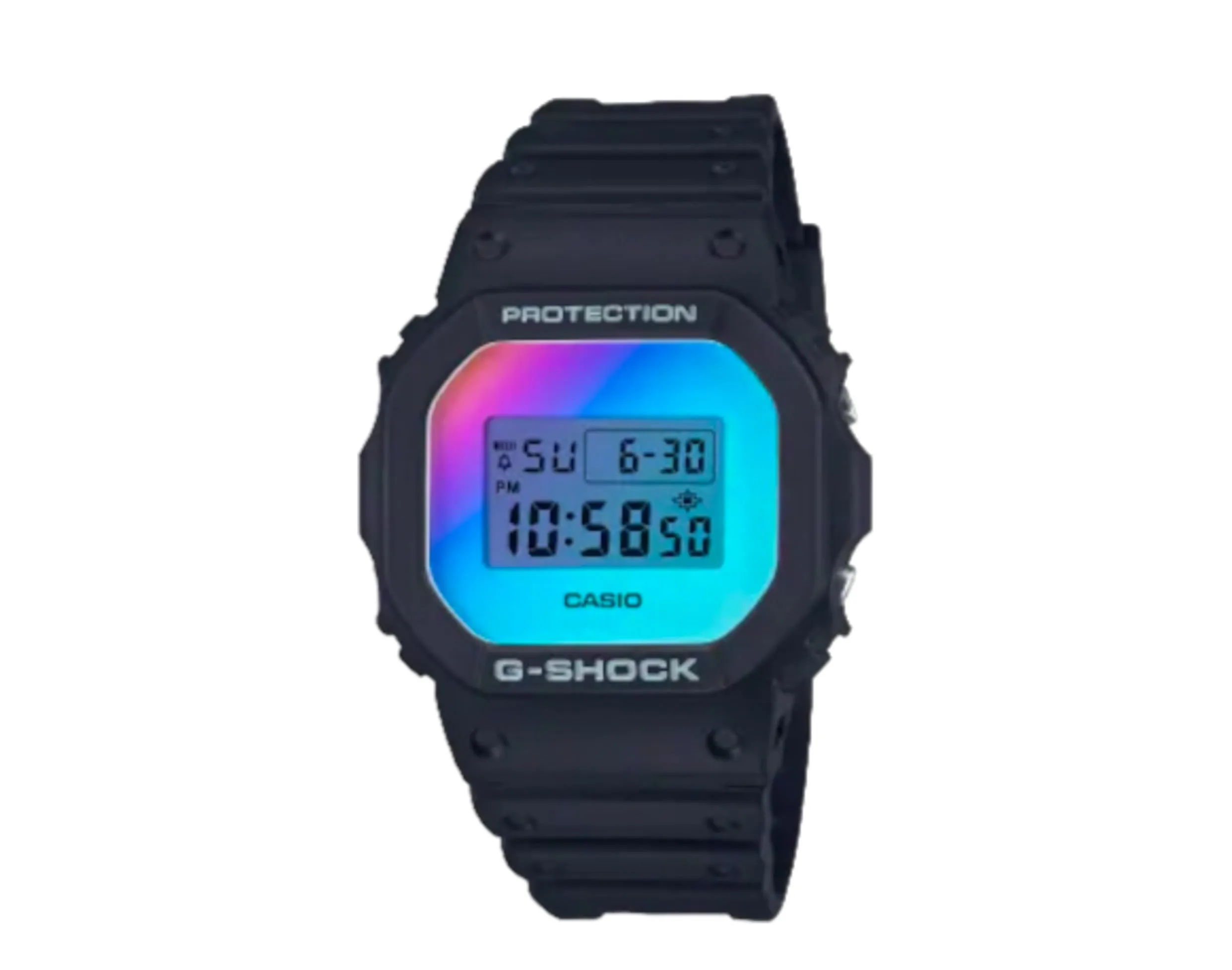 Casio G-Shock DW5600SR Iridescent Color Pack Digital Resin Watch