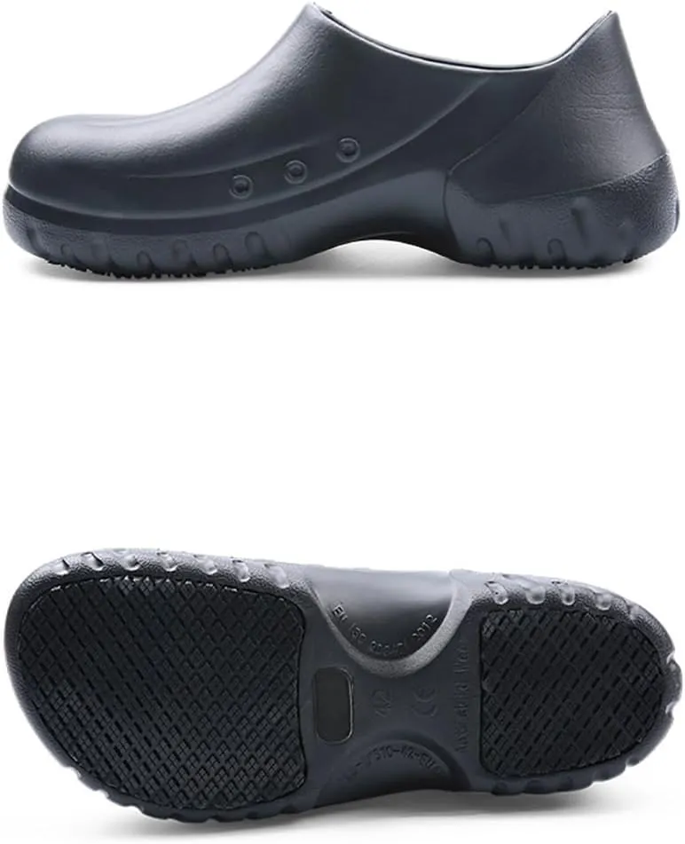 Chef Shoes for Men Nursing Clogs Mens Non Slip Work Shoes Unisex Waterproof Oil Resistant Kitchen Work Clogs for Women Zapatos de Cocina para Hombres
