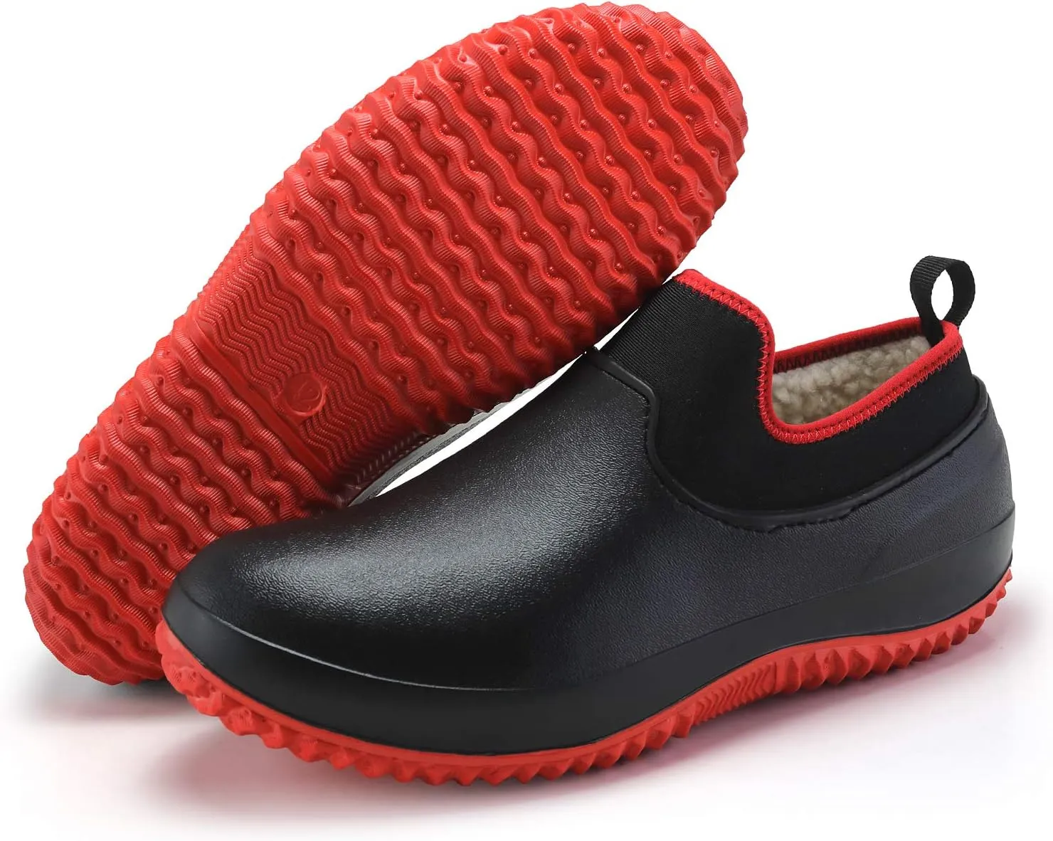 Chef Slip-Resistant Waterproof Work Shoes, Black