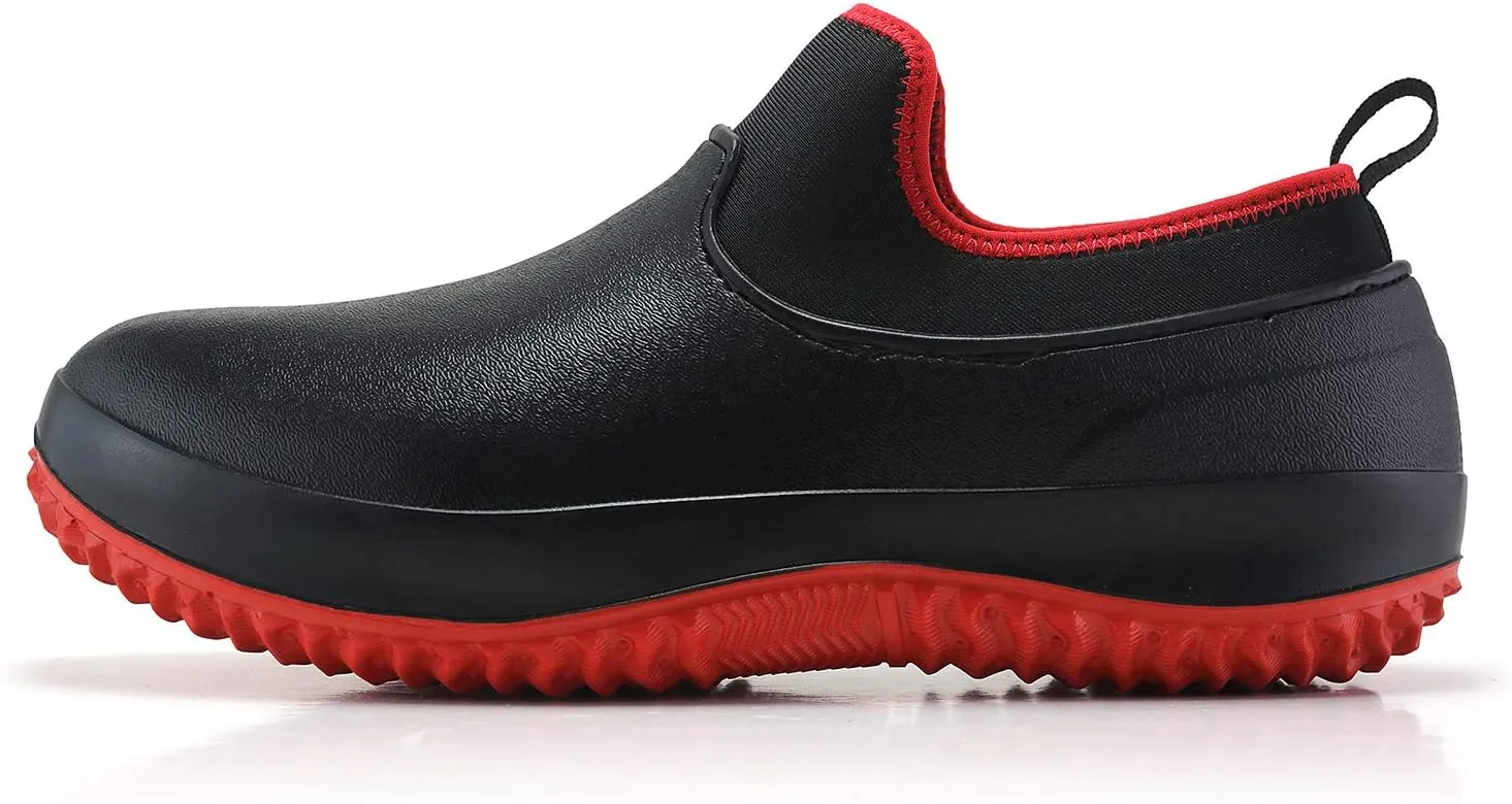 Chef Slip-Resistant Waterproof Work Shoes, Black