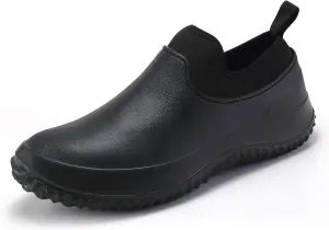 Chef Slip-Resistant Waterproof Work Shoes, Black