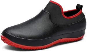 Chef Slip-Resistant Waterproof Work Shoes, Black