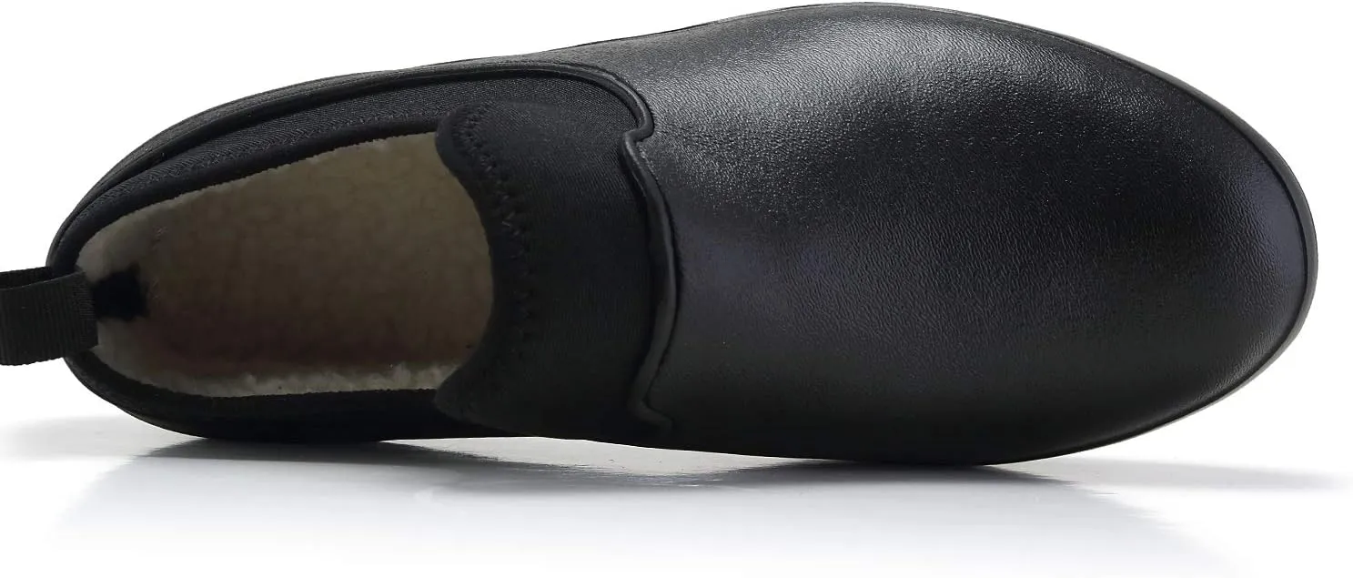 Chef Slip-Resistant Waterproof Work Shoes, Black