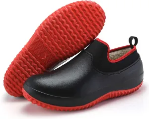 Chef Slip-Resistant Waterproof Work Shoes, Black